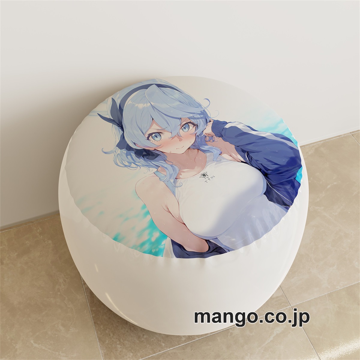 PVC ラウンドスツール【ブルーアーカイブ】天雨アコ アニメ キャラクターグッズ PVC製 ラウンドスツール コレクション用