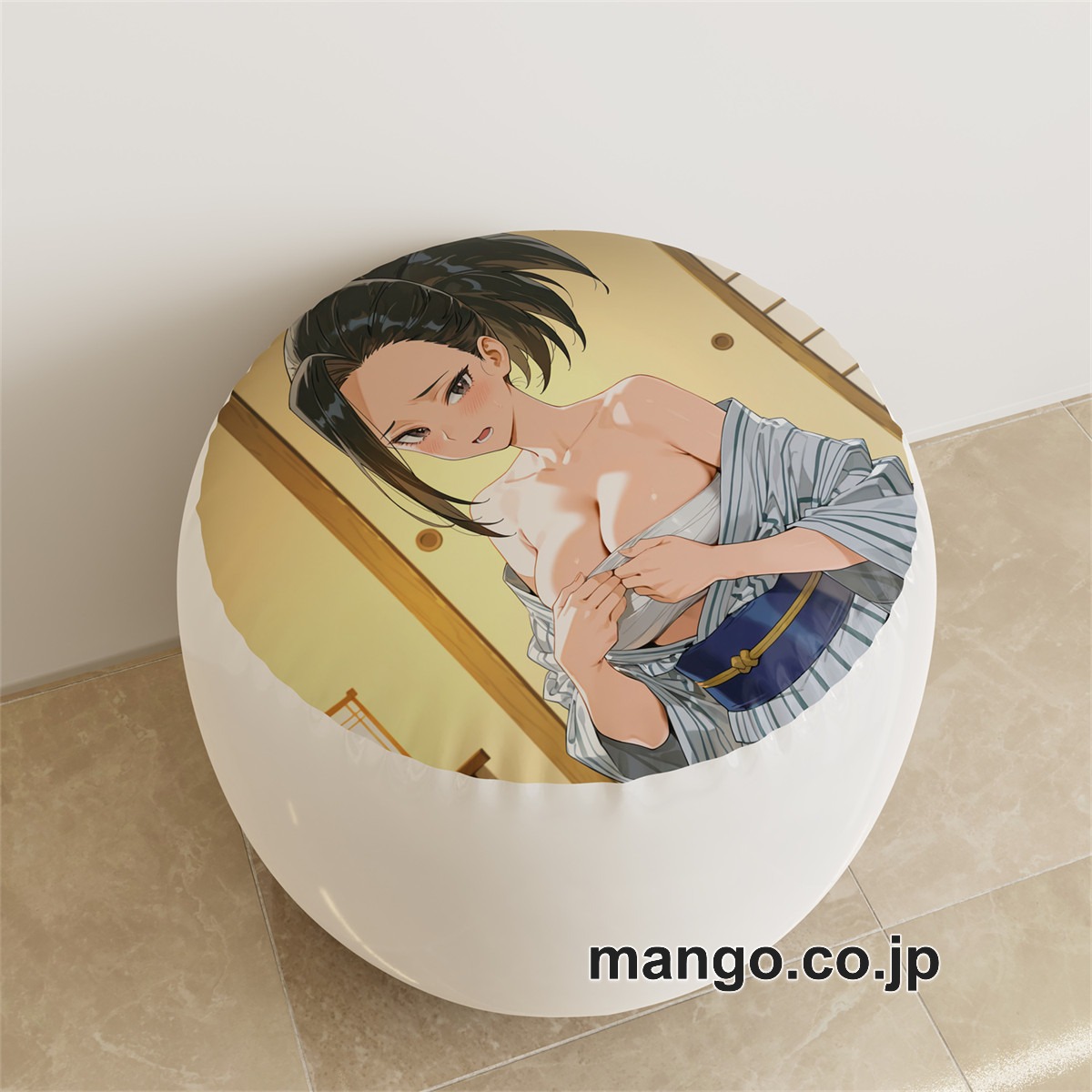 PVC ラウンドスツール【僕のヒーローアカデミア】八百万百 アニメ キャラクターグッズ PVC製 ラウンドスツール コレクション用 2