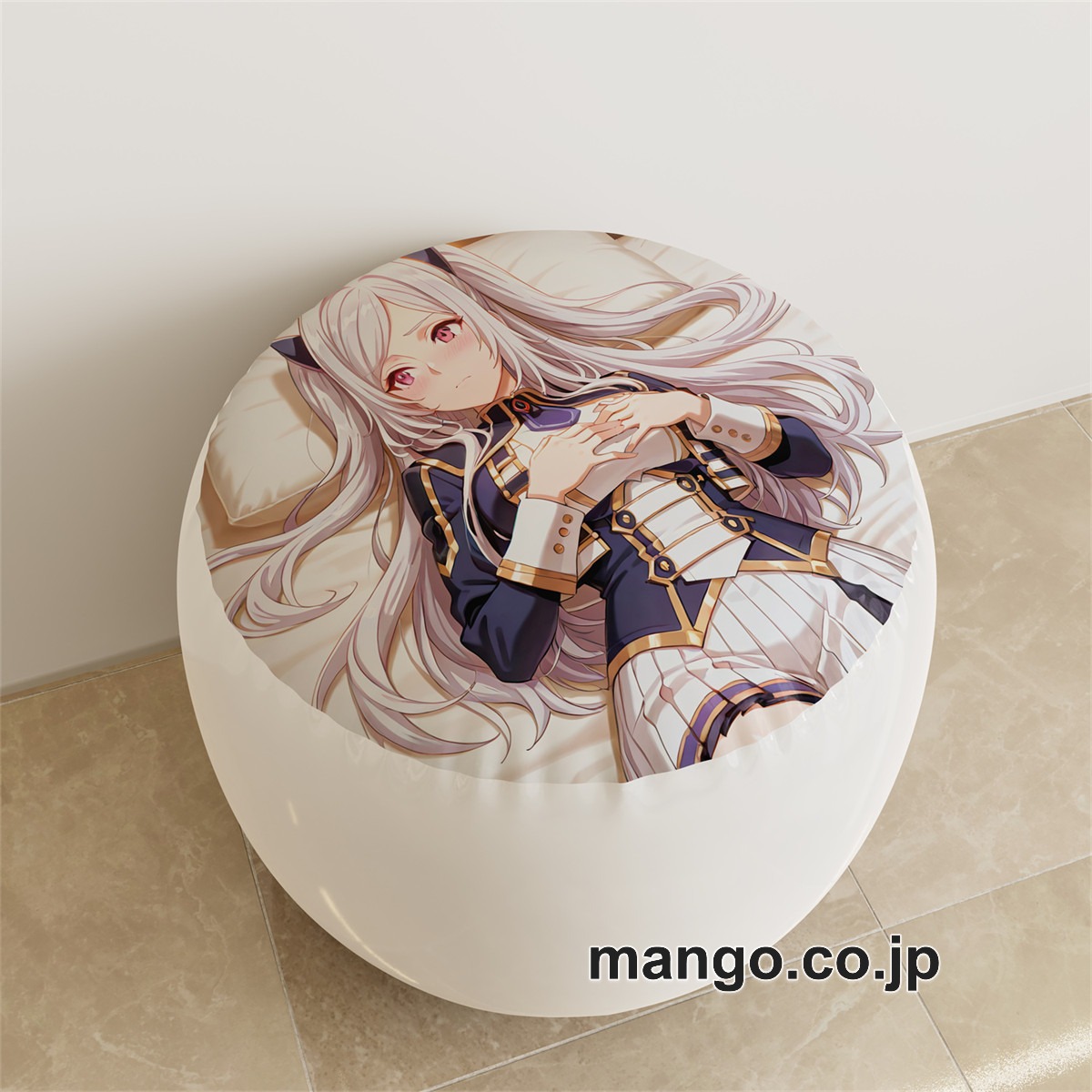 PVC ラウンドスツール【陰の実力者になりたくて!】アレクシア アニメ キャラクターグッズ PVC製 ラウンドスツール コレクション用