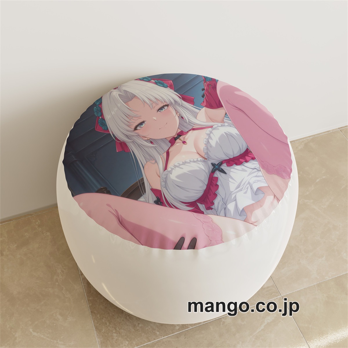 PVC ラウンドスツール【鳴潮】カルロッタ アニメ キャラクターグッズ PVC製 ラウンドスツール コレクション用 2
