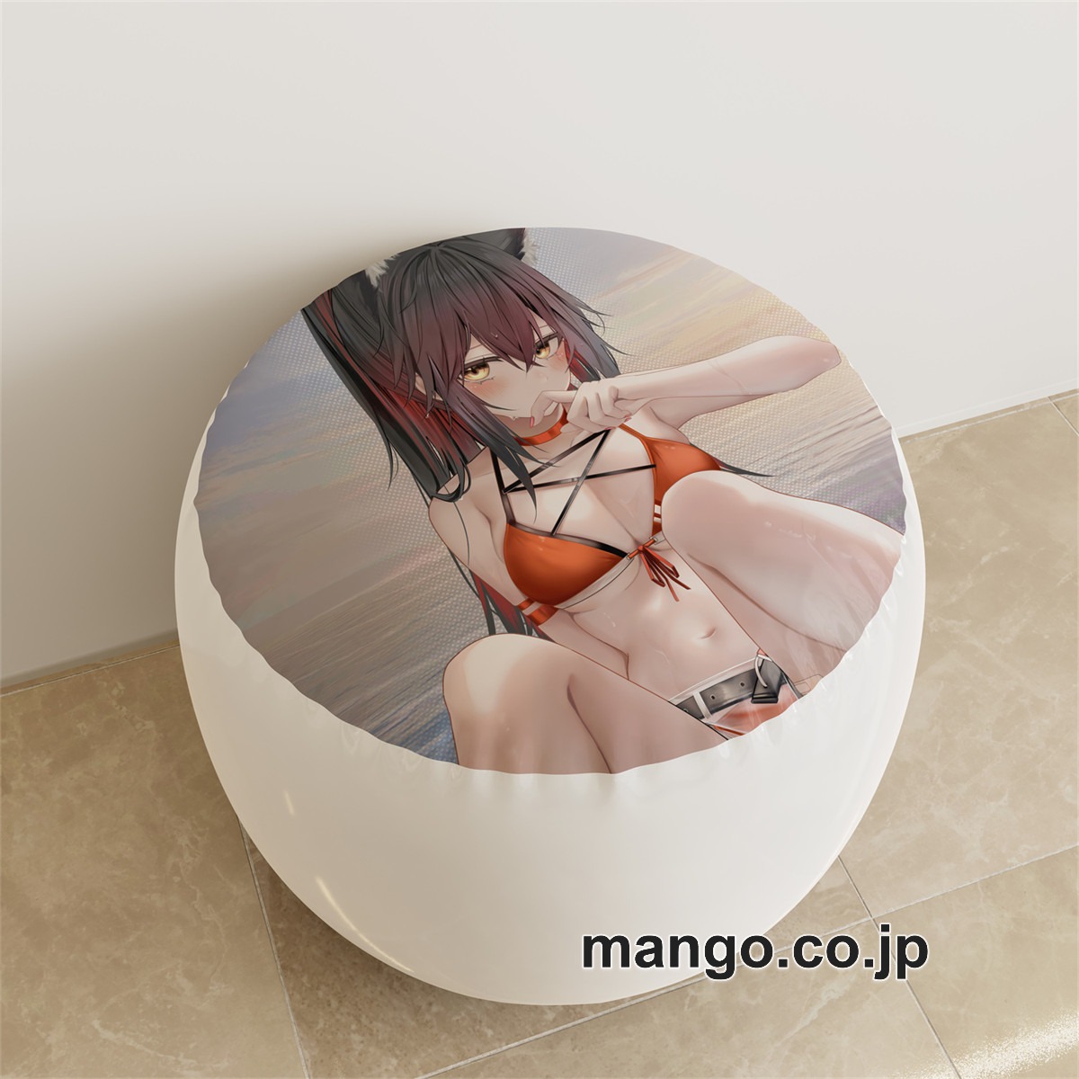 PVC ラウンドスツール【アークナイツ】テキサス アニメ キャラクターグッズ PVC製 ラウンドスツール コレクション用