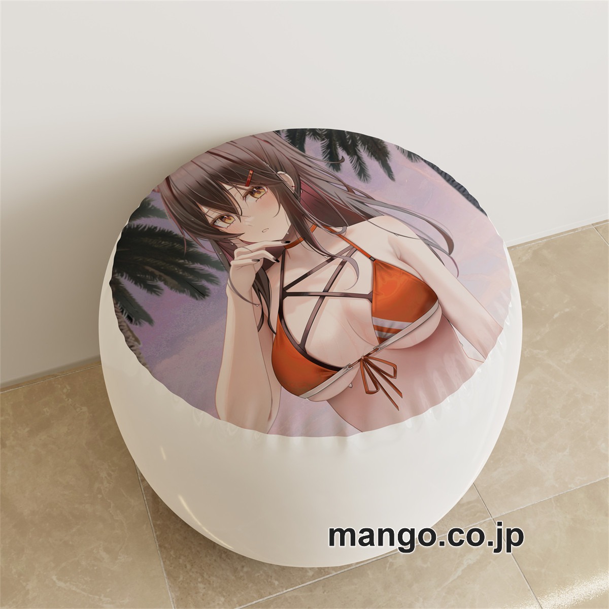 PVC ラウンドスツール【アークナイツ】テキサス アニメ キャラクターグッズ PVC製 ラウンドスツール コレクション用 2