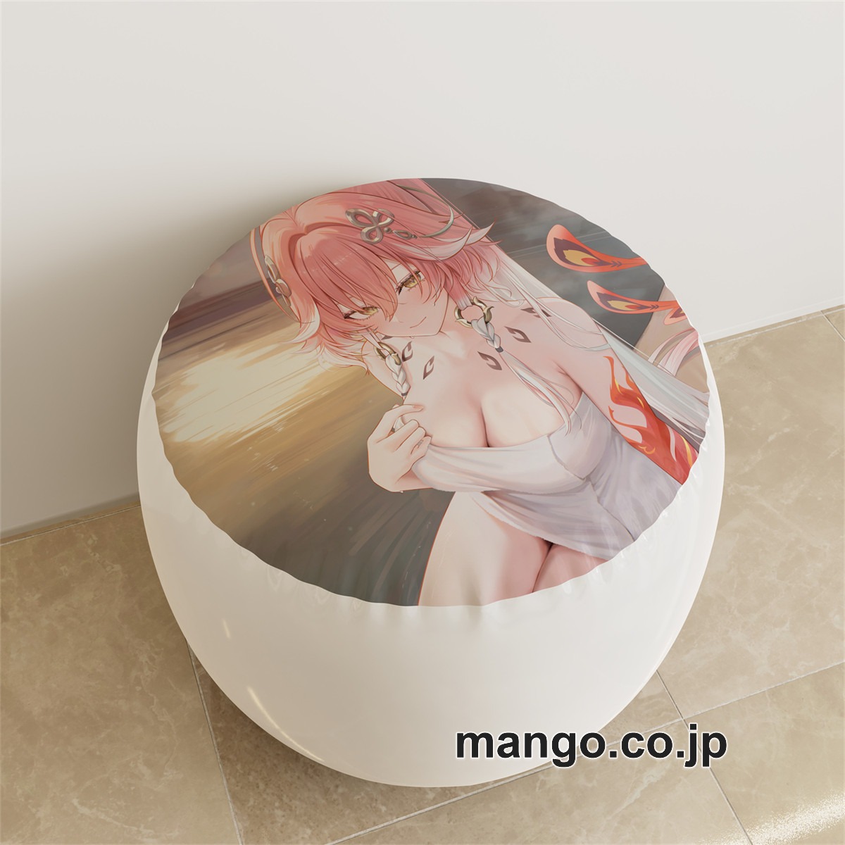 PVC ラウンドスツール【鳴潮】長離 アニメ キャラクターグッズ PVC製 ラウンドスツール コレクション用