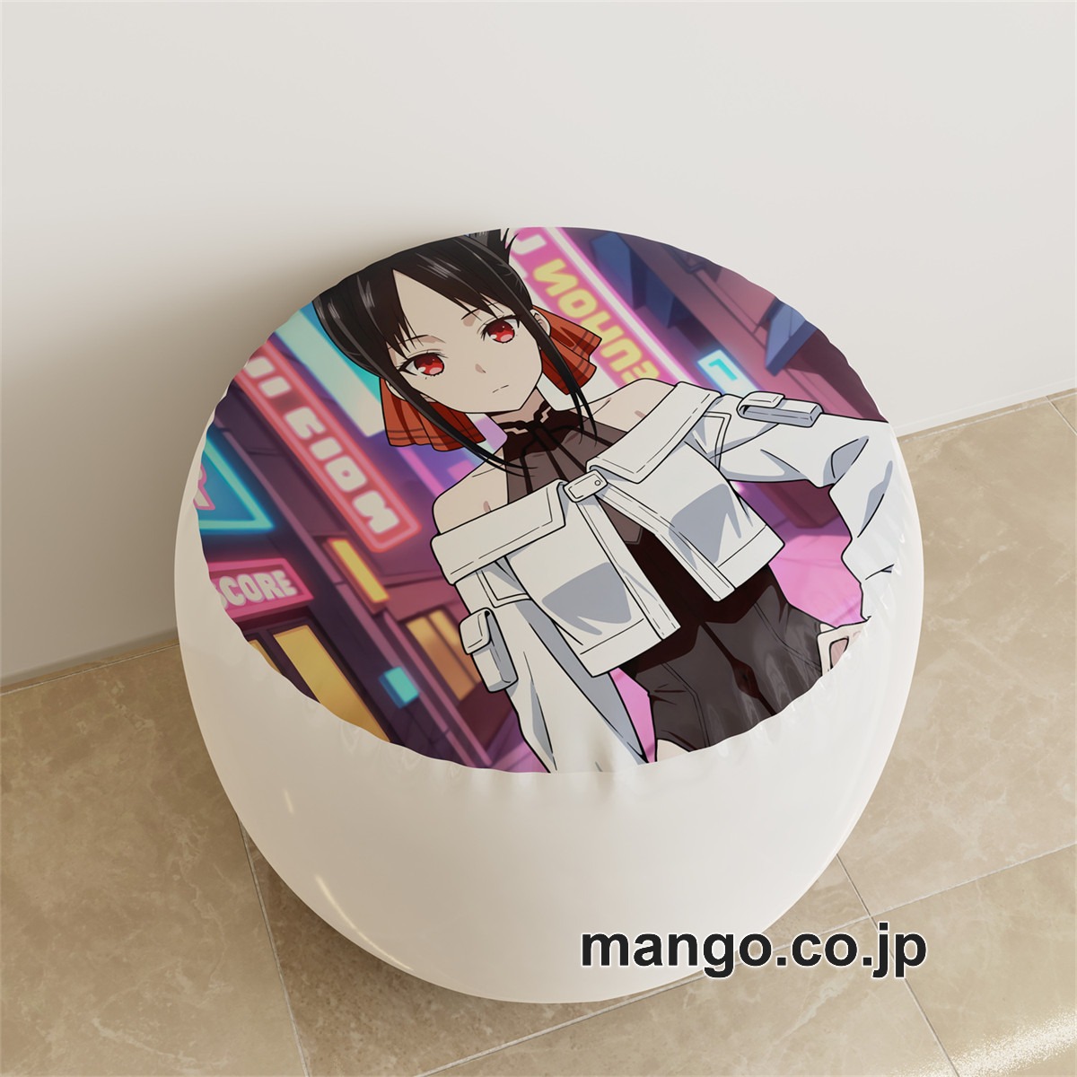 PVC ラウンドスツール【かぐや様は告らせたい】四宮かぐや アニメ キャラクターグッズ PVC製 ラウンドスツール コレクション用 2