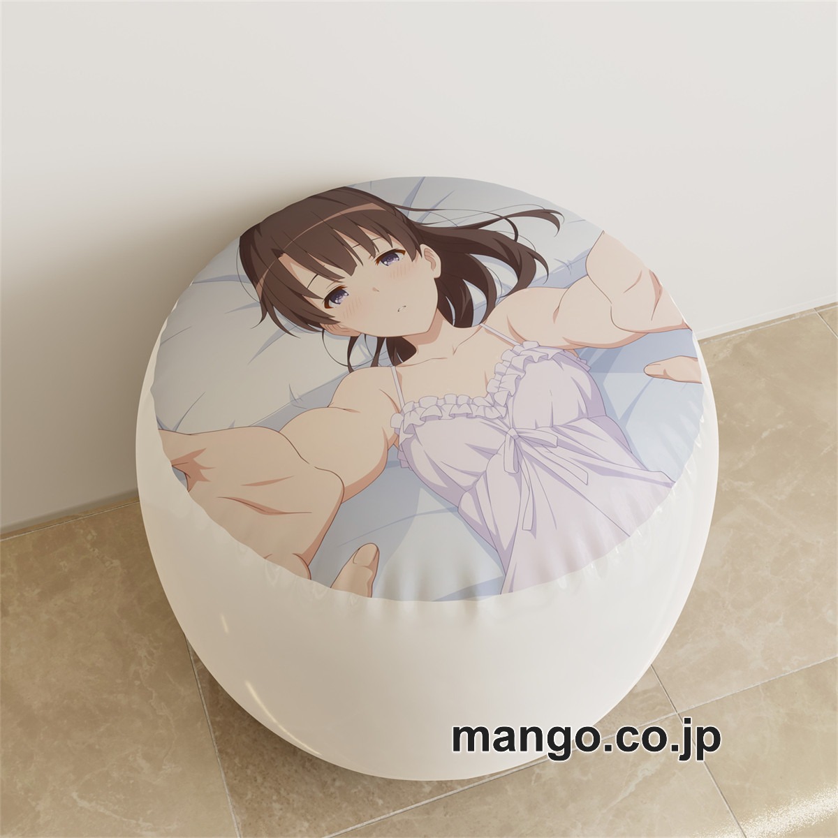 PVC ラウンドスツール【冴えない彼女の育てかた】加藤恵 アニメ キャラクターグッズ PVC製 ラウンドスツール コレクション用