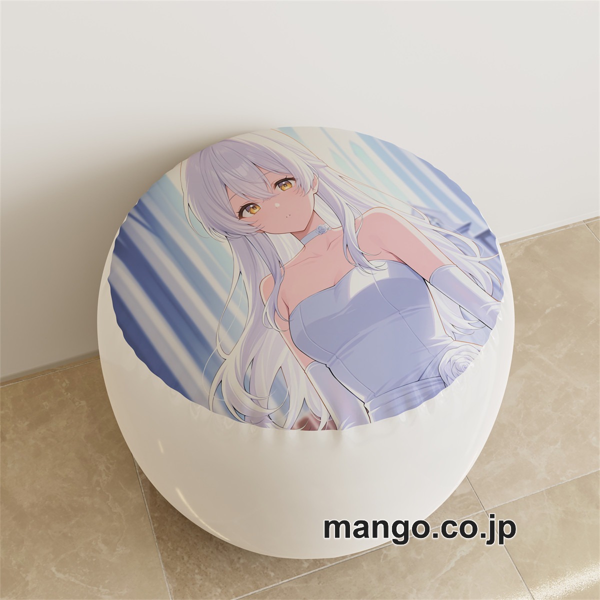 PVC ラウンドスツール【勝利の女神NIKKE】ニケ アニメ キャラクターグッズ PVC製 ラウンドスツール コレクション用 2