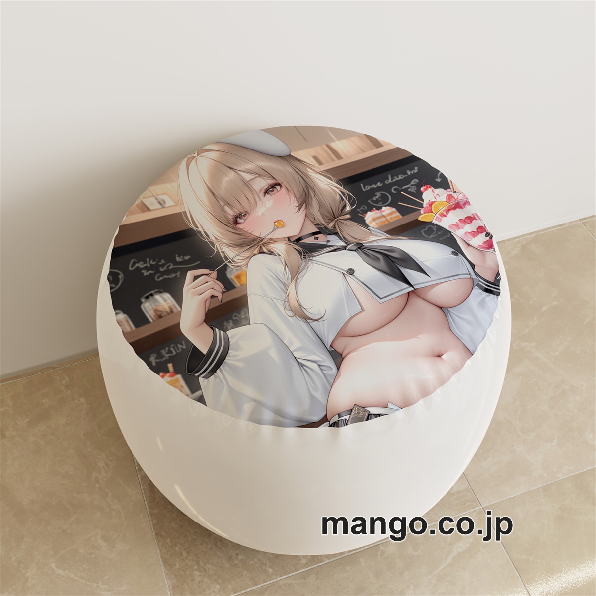 PVC ラウンドスツール【勝利の女神NIKKE】ブレッディ ブリッド アニメ キャラクターグッズ PVC製 ラウンドスツール コレクション用