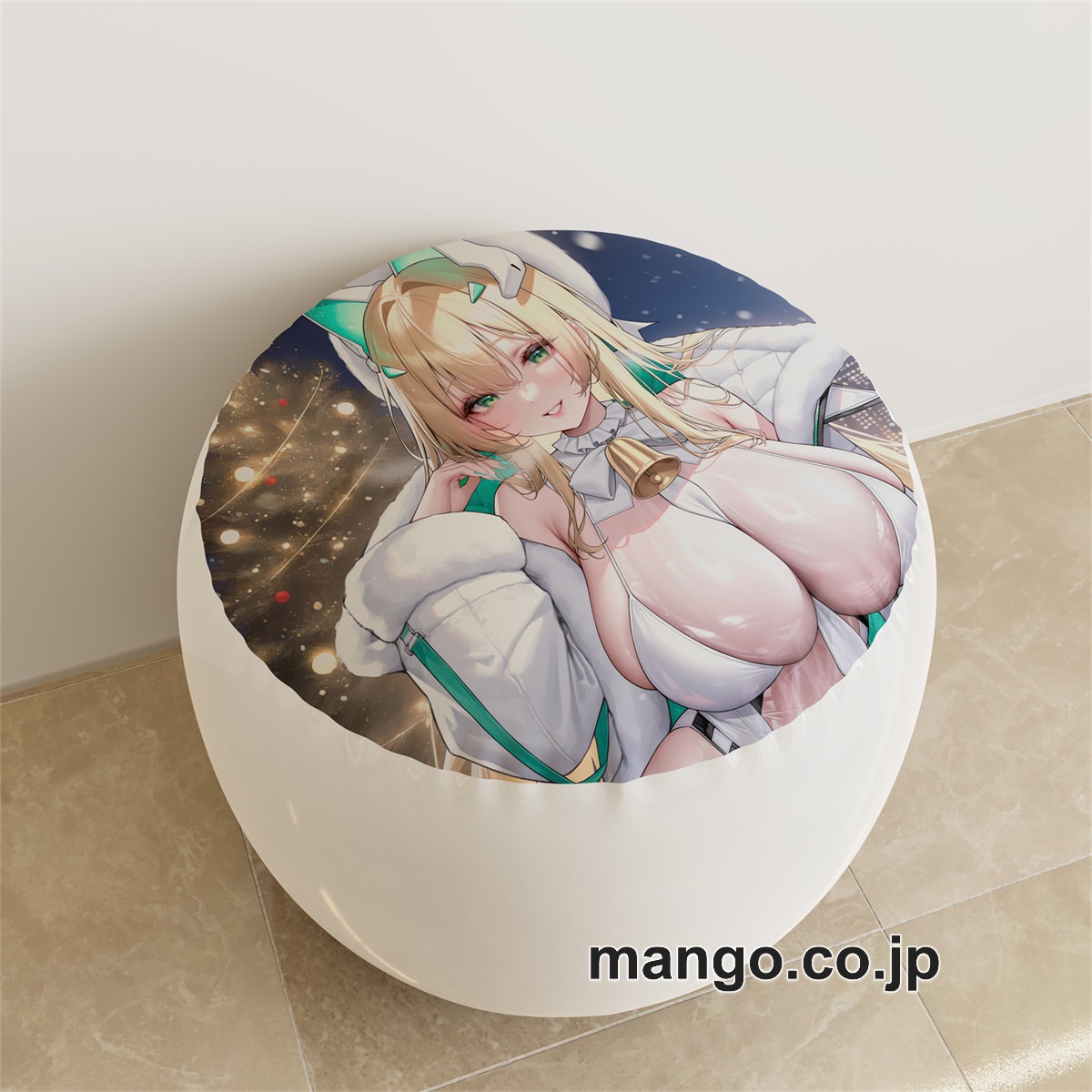PVC ラウンドスツール【勝利の女神NIKKE】ルピー レッドシューズ アニメ キャラクターグッズ PVC製 ラウンドスツール コレクション用