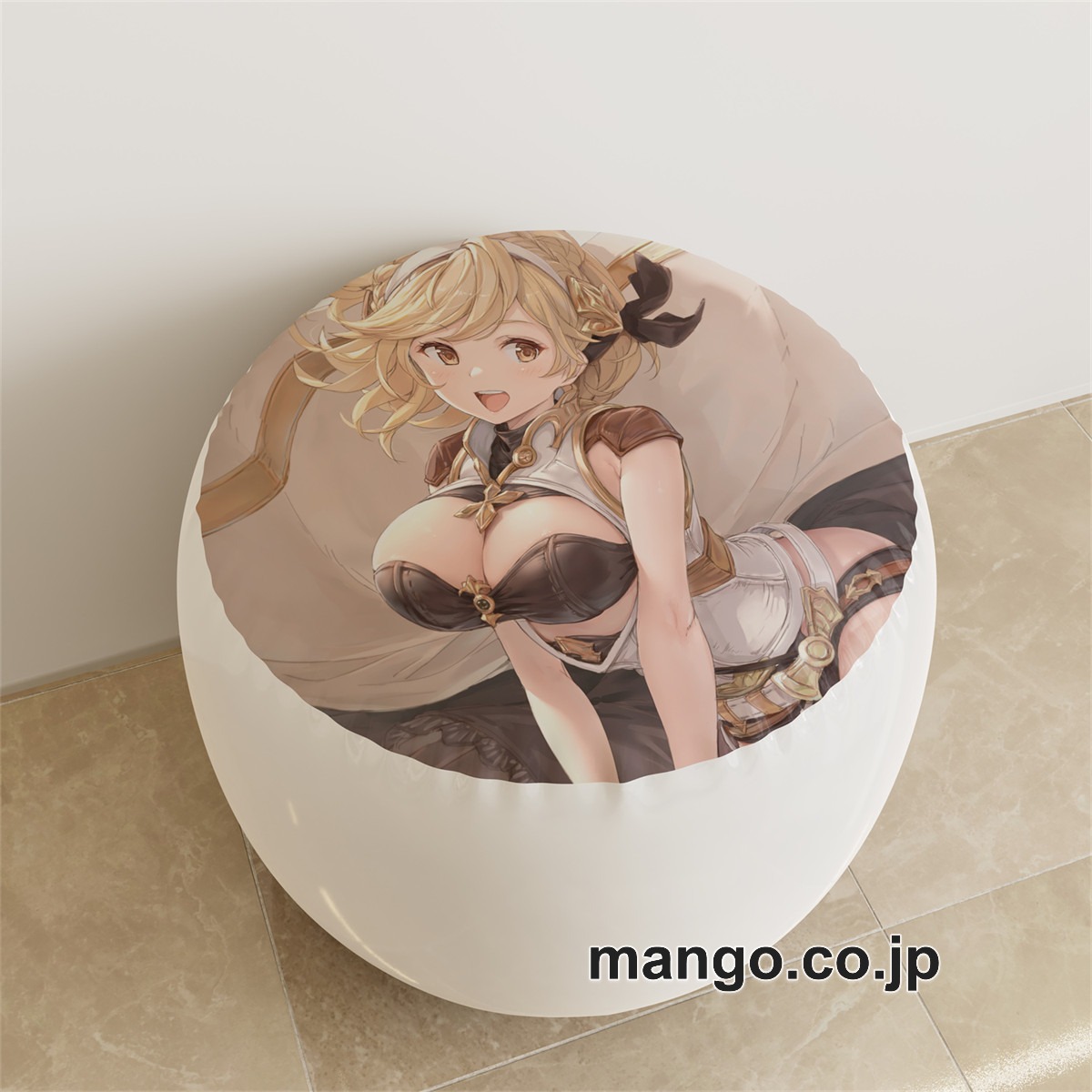 PVC ラウンドスツール【グランブルーファンタジー】ジータ アニメ キャラクターグッズ PVC製 ラウンドスツール コレクション用