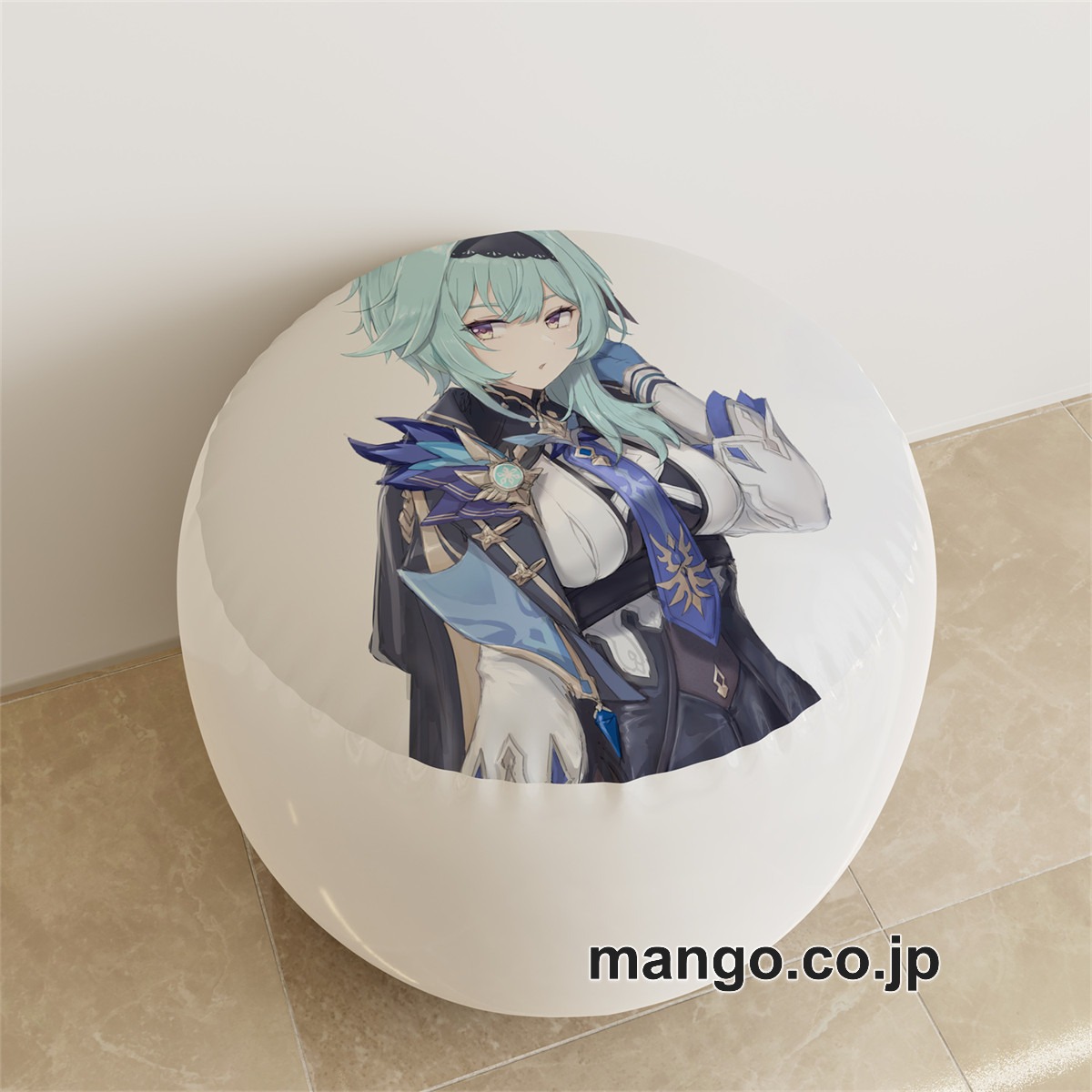 PVC ラウンドスツール【原神】刻晴 エウルア アニメ キャラクターグッズ PVC製 ラウンドスツール コレクション用 2
