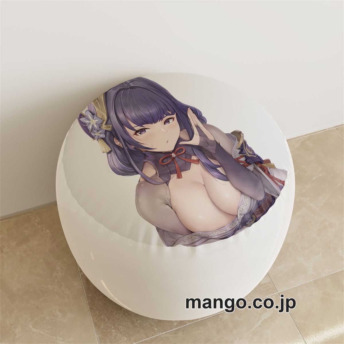 PVC ラウンドスツール【原神】雷電將軍 珊瑚宮心海 アニメ キャラクターグッズ PVC製 ラウンドスツール コレクション用