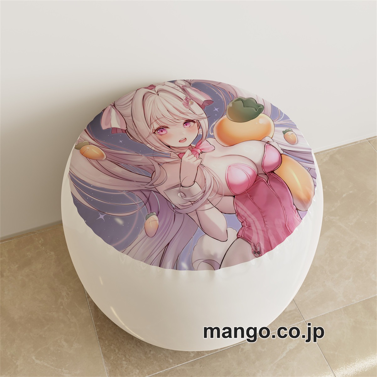 PVC ラウンドスツール【勝利の女神NIKKE】アリス ナガ アニメ キャラクターグッズ PVC製 ラウンドスツール コレクション用