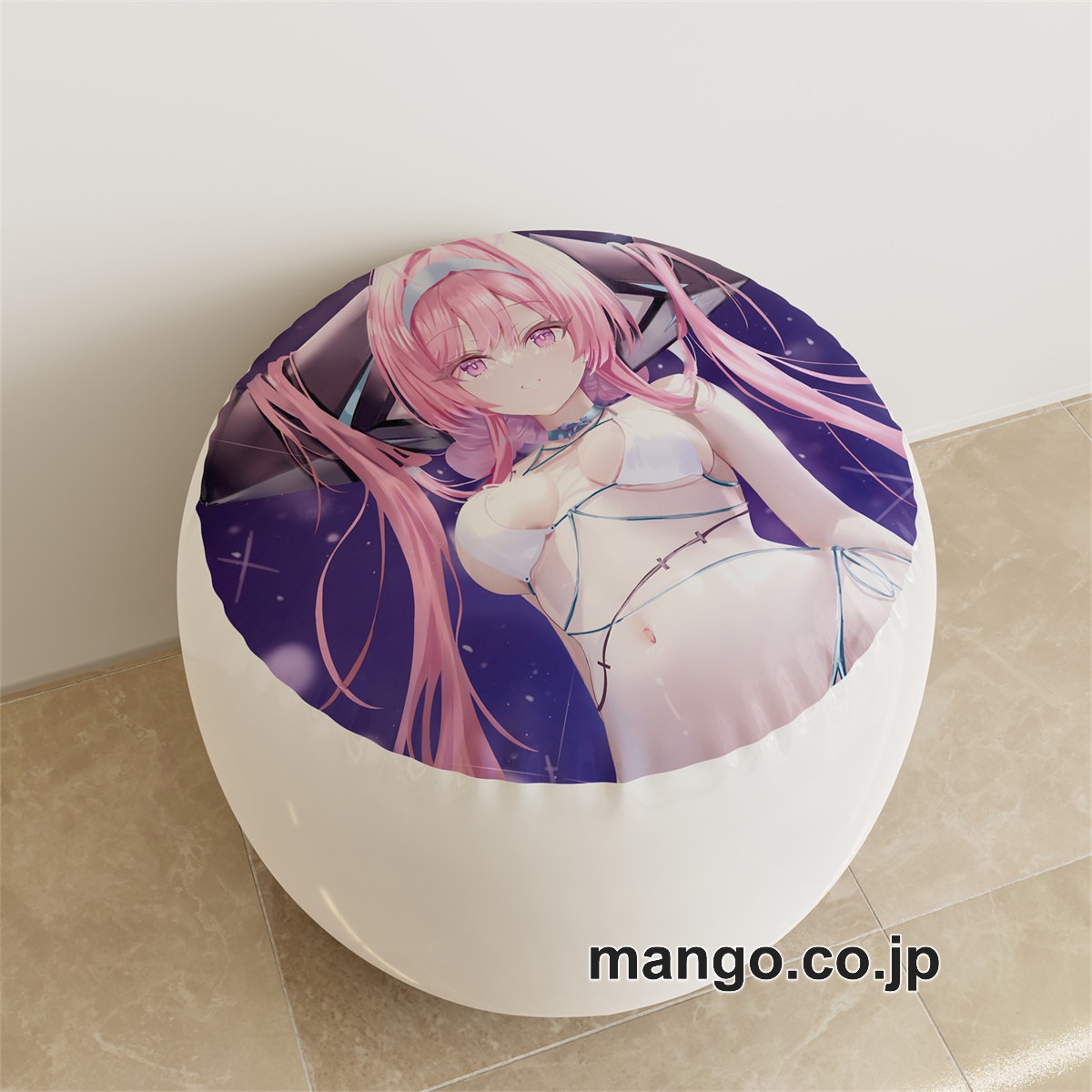 PVC ラウンドスツール【アズールレーン】プリンツ アニメ キャラクターグッズ PVC製 ラウンドスツール コレクション用