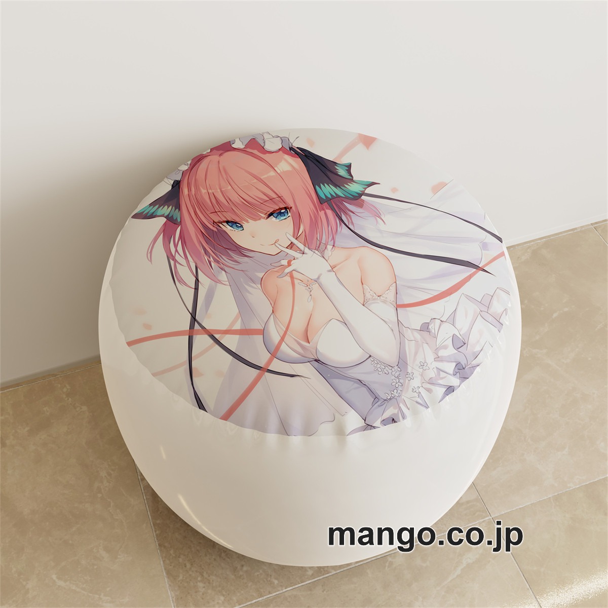 PVC ラウンドスツール【五等分の花嫁】中野二乃 アニメ キャラクターグッズ PVC製 ラウンドスツール コレクション用