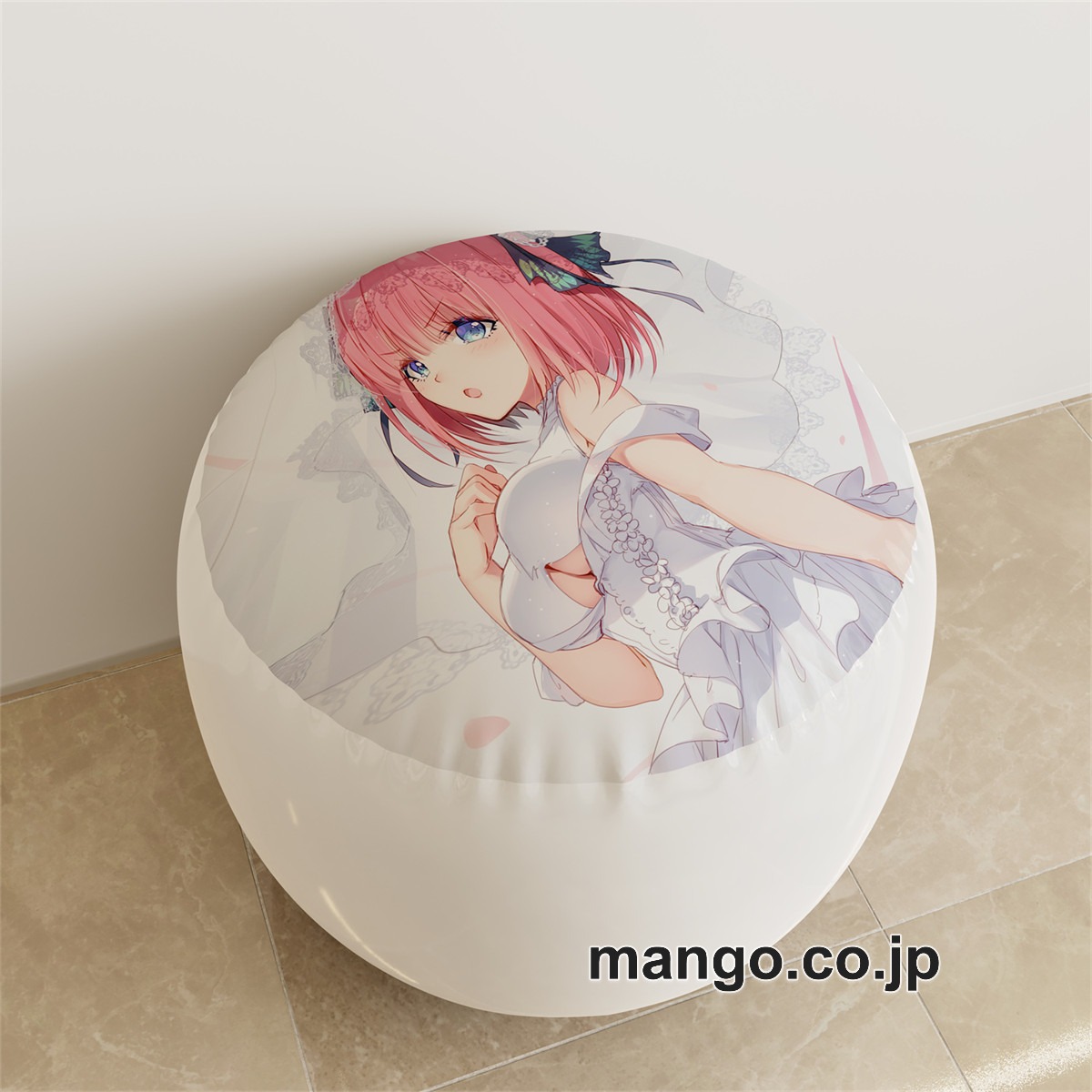 PVC ラウンドスツール【五等分の花嫁】中野二乃 アニメ キャラクターグッズ PVC製 ラウンドスツール コレクション用 2
