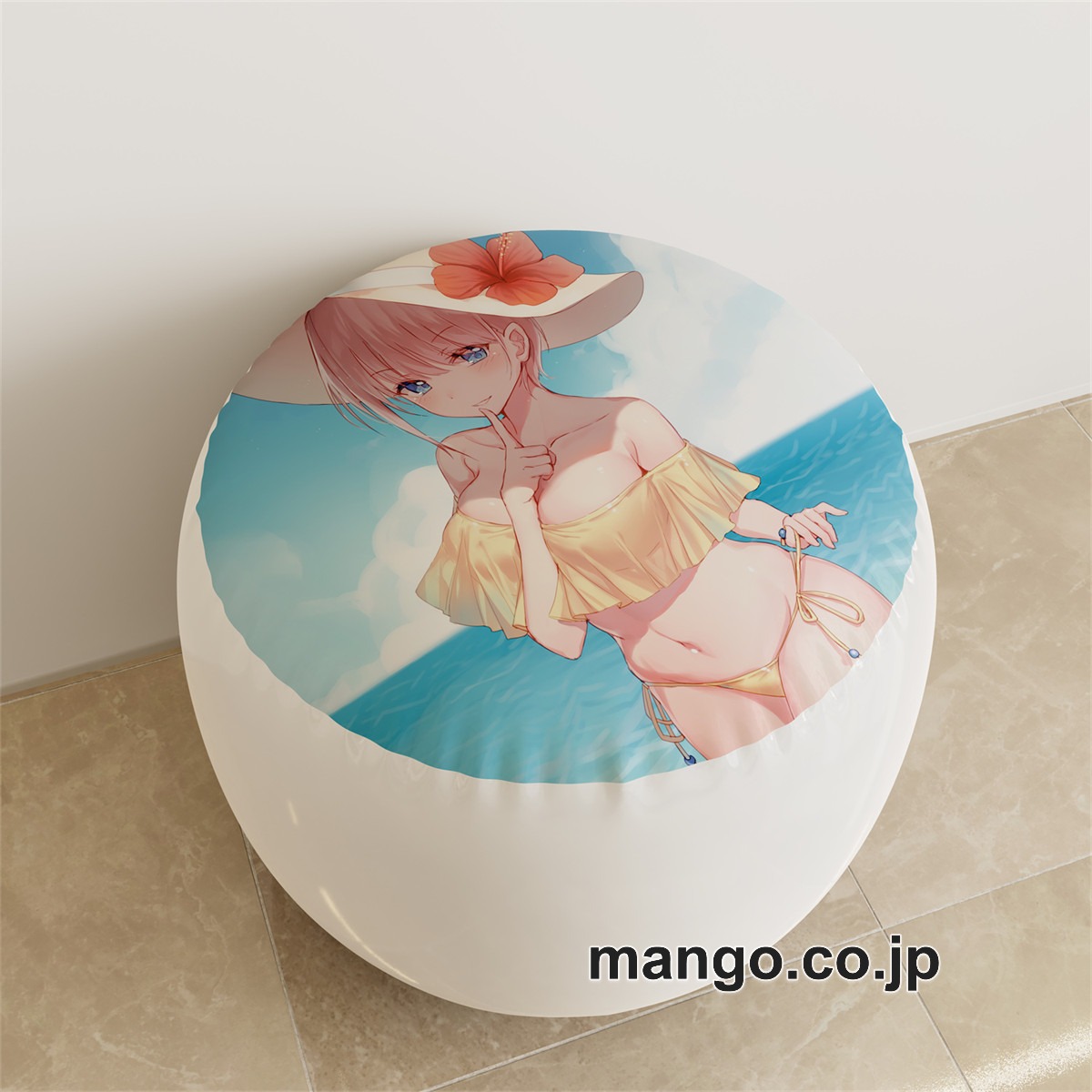 PVC ラウンドスツール【五等分の花嫁】中野一花 アニメ キャラクターグッズ PVC製 ラウンドスツール コレクション用 2