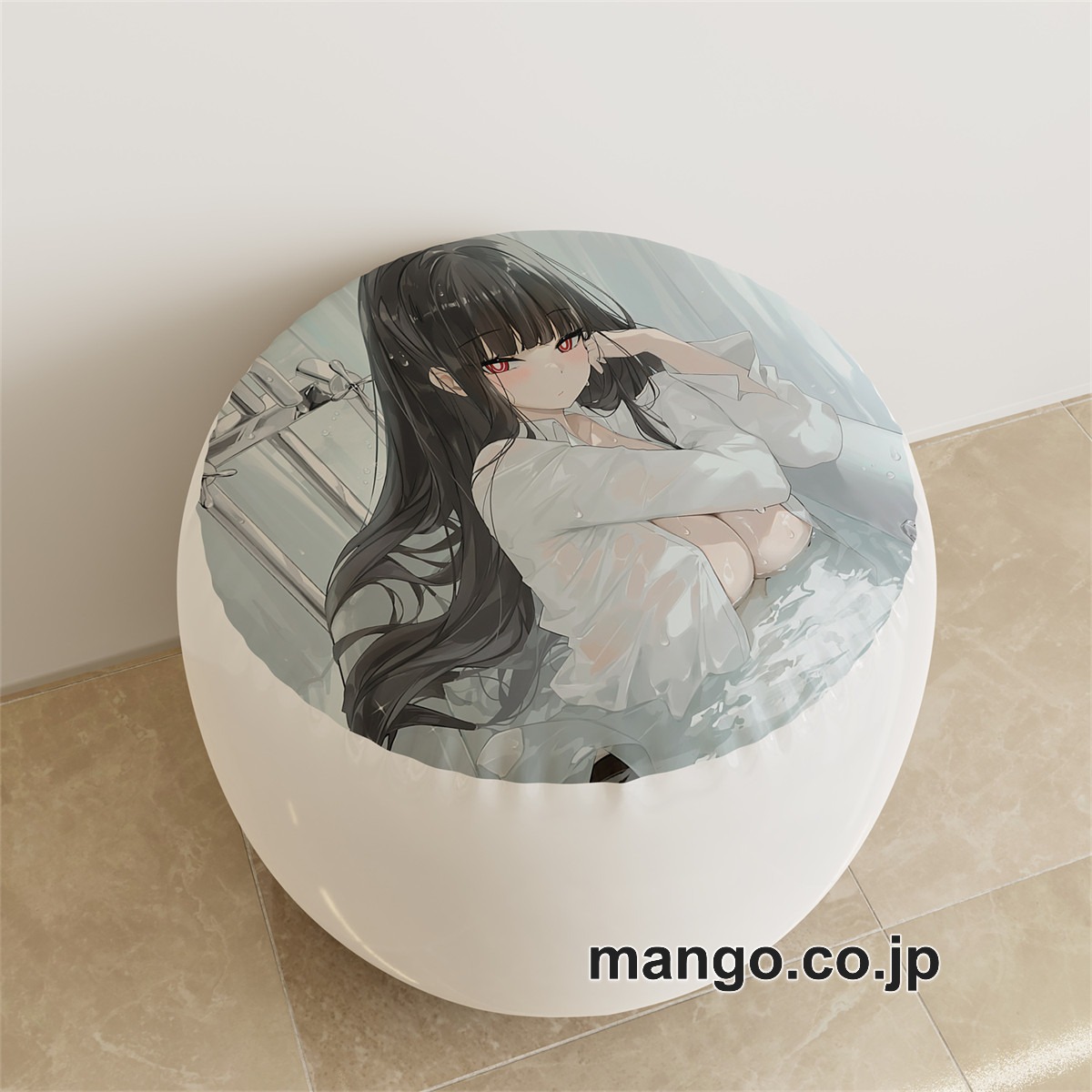 PVC ラウンドスツール【ブルーアーカイブ】調月リオ アニメ キャラクターグッズ PVC製 ラウンドスツール コレクション用