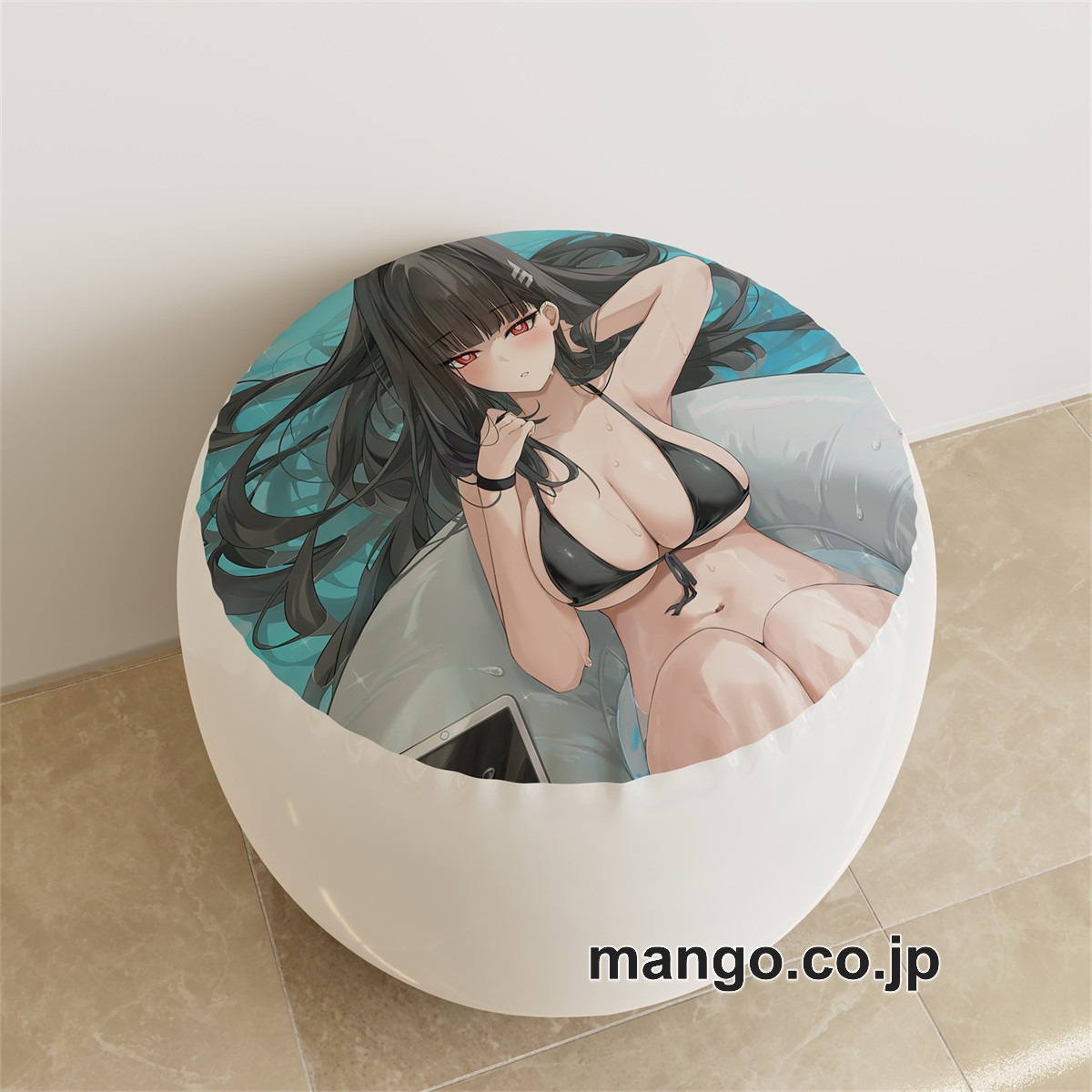 PVC ラウンドスツール【ブルーアーカイブ】調月リオ アニメ キャラクターグッズ PVC製 ラウンドスツール コレクション用