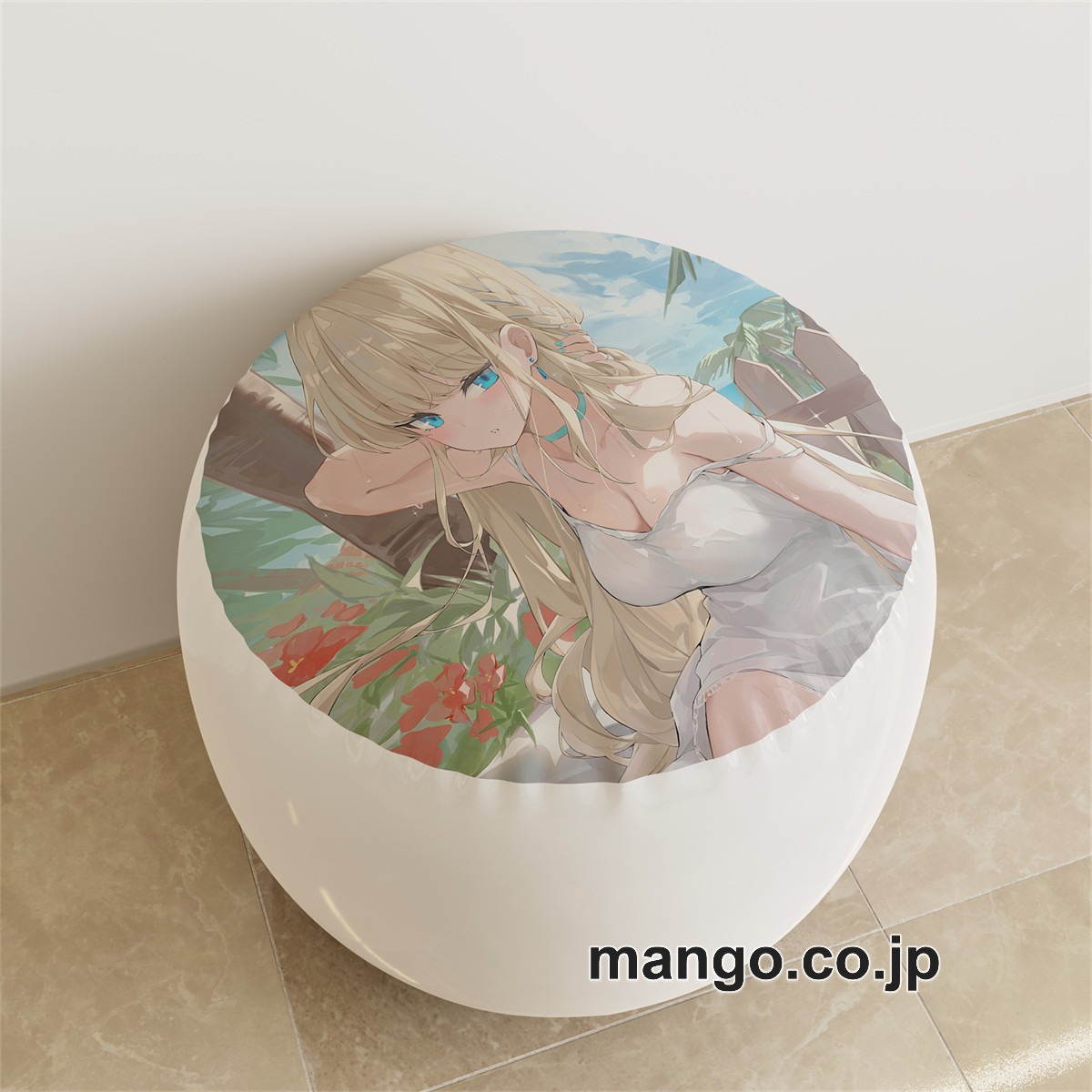 PVC ラウンドスツール【ブルーアーカイブ】飛鳥馬トキ アニメ キャラクターグッズ PVC製 ラウンドスツール コレクション用 2