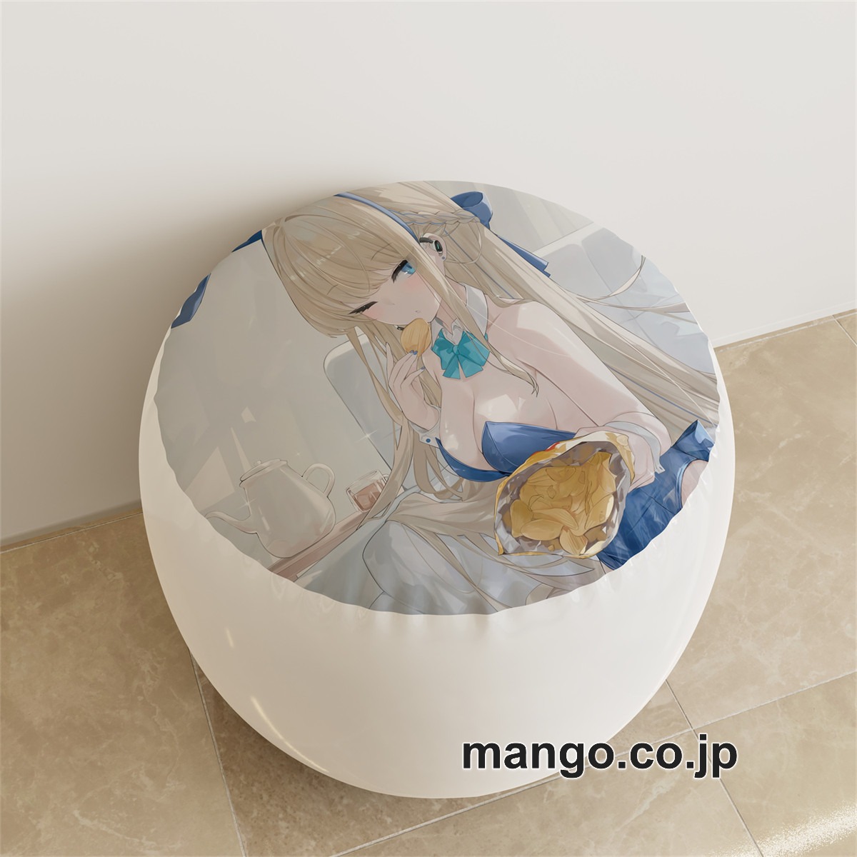 PVC ラウンドスツール【ブルーアーカイブ】飛鳥馬トキ アニメ キャラクターグッズ PVC製 ラウンドスツール コレクション用 2