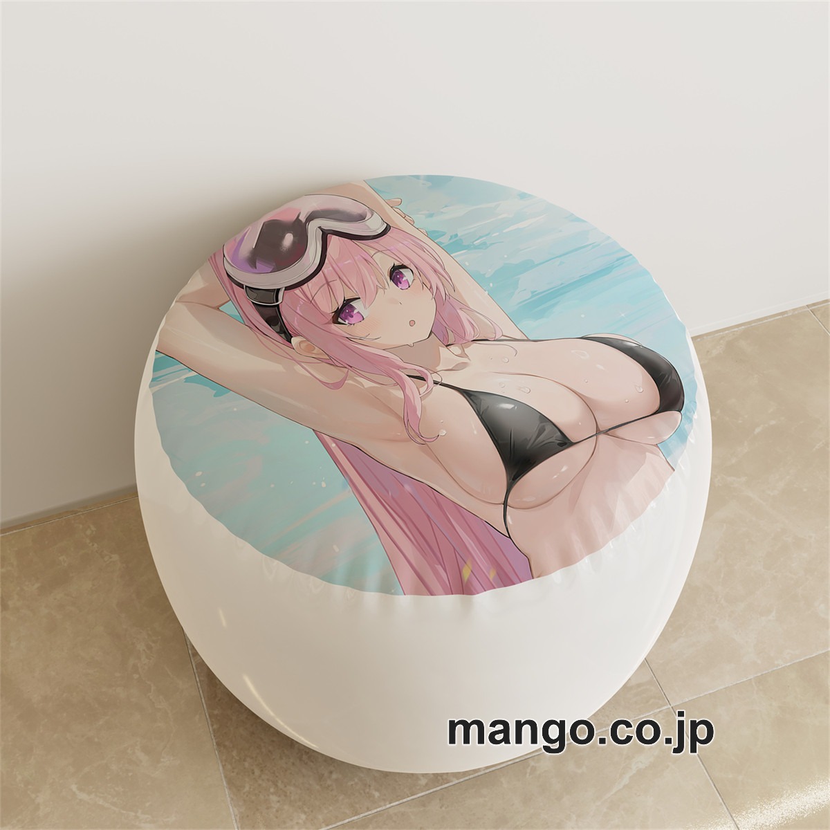 PVC ラウンドスツール【ブルーアーカイブ】和泉元エイミ 和楽チセ アニメ キャラクターグッズ PVC製 ラウンドスツール コレクション用