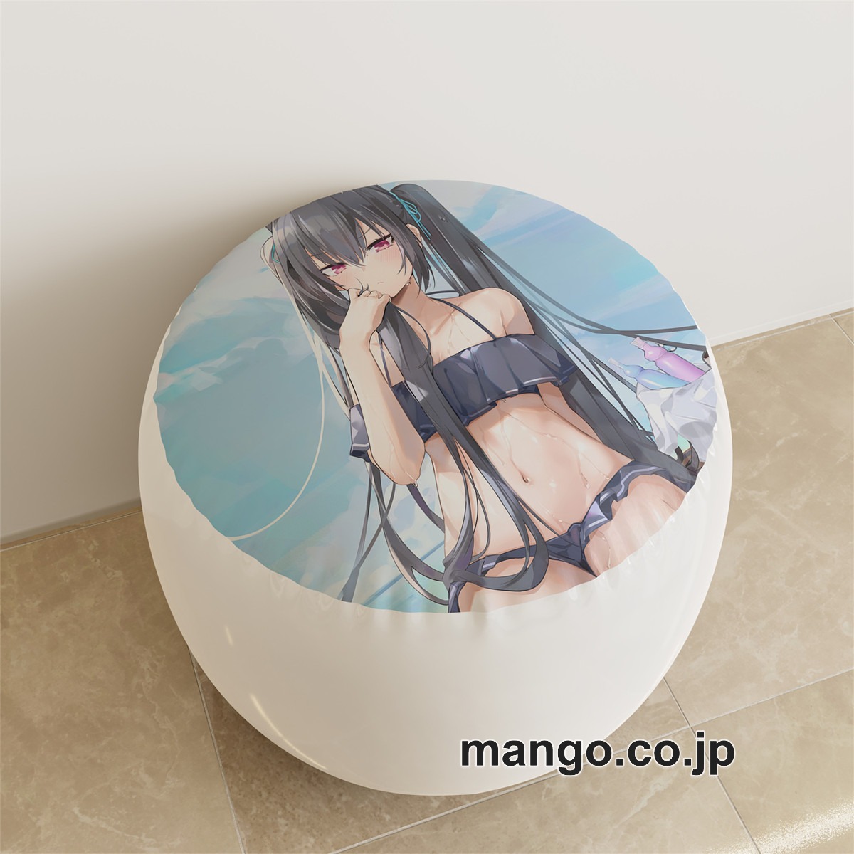 PVC ラウンドスツール【ブルーアーカイブ】河和シズコ 黒見セリカ アニメ キャラクターグッズ PVC製 ラウンドスツール コレクション用 2