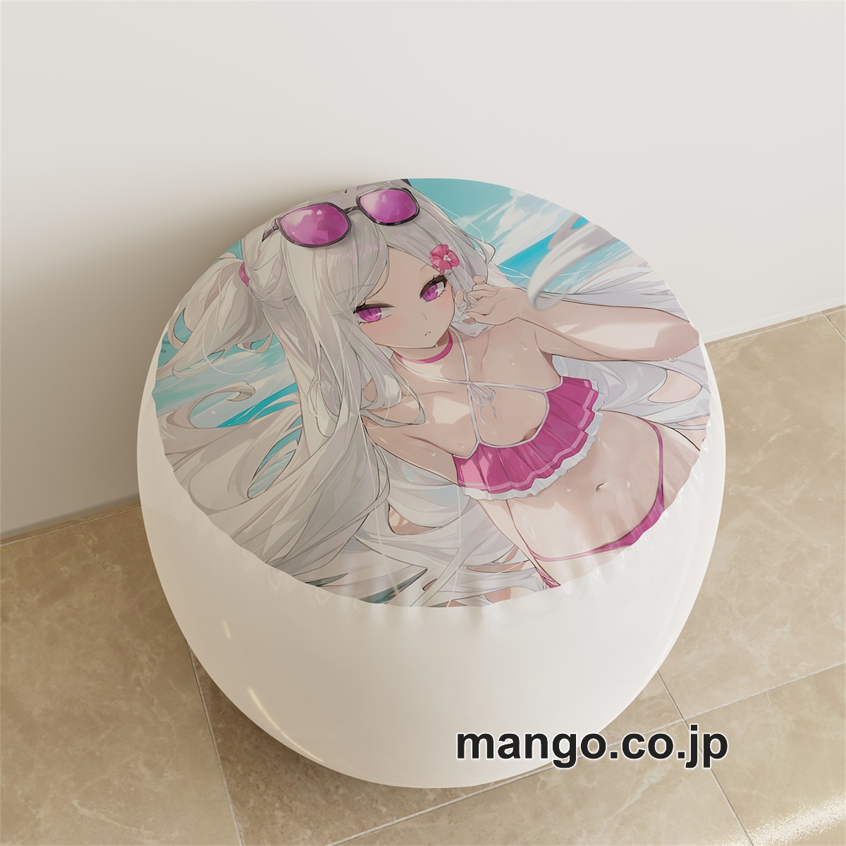 PVC ラウンドスツール【ブルーアーカイブ】空崎ヒナ アニメ キャラクターグッズ PVC製 ラウンドスツール コレクション用