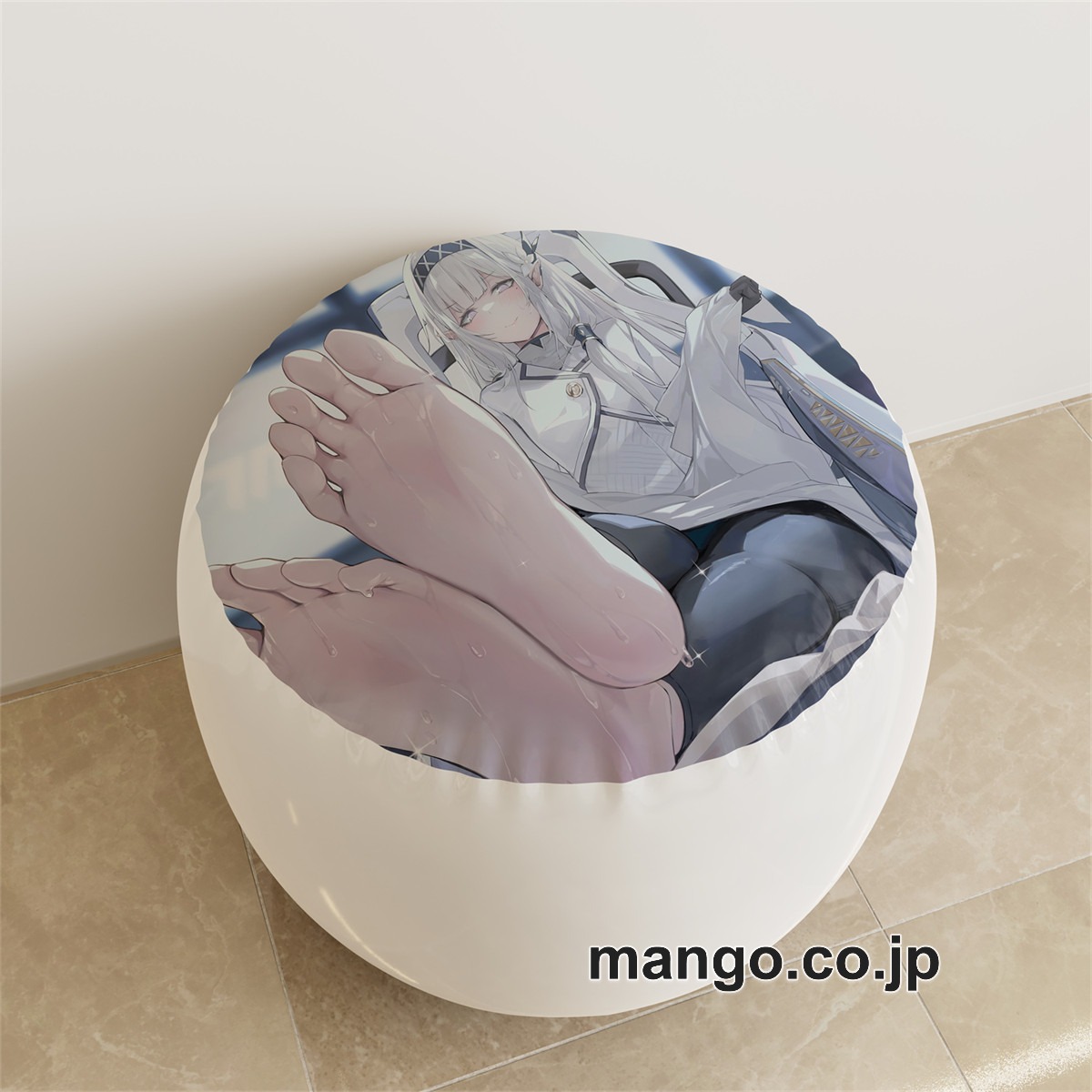 PVC ラウンドスツール【ブルーアーカイブ】猫塚ヒビキ 明星ヒマリ アニメ キャラクターグッズ PVC製 ラウンドスツール コレクション用 2