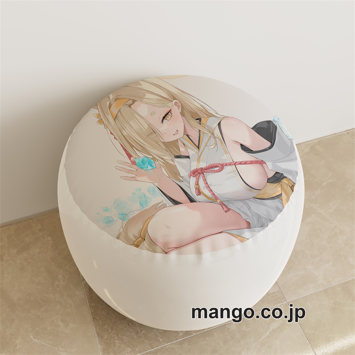 PVC ラウンドスツール【ブルーアーカイブ】砂狼シロコ 桑上カホ アニメ キャラクターグッズ PVC製 ラウンドスツール コレクション用 2
