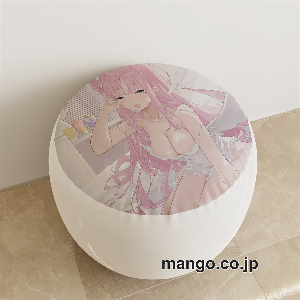 PVC ラウンドスツール【ブルーアーカイブ】聖園ミカ 十六夜ノノミ アニメ キャラクターグッズ PVC製 ラウンドスツール コレクション用