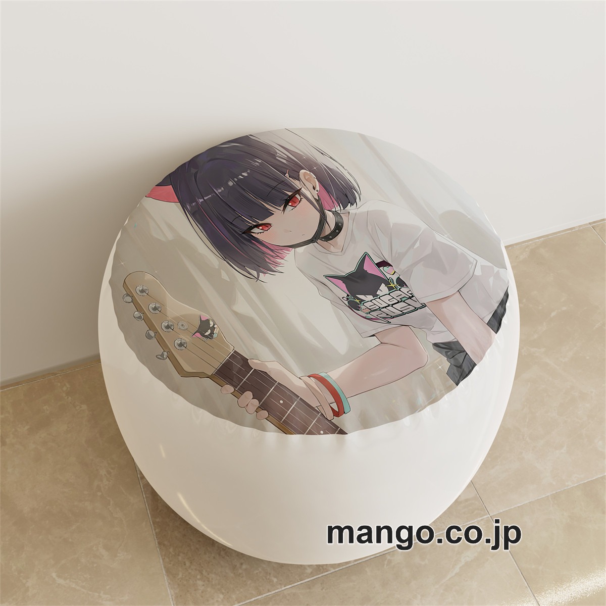PVC ラウンドスツール【ブルーアーカイブ】杏山カズサ 夜桜キララ アニメ キャラクターグッズ PVC製 ラウンドスツール コレクション用