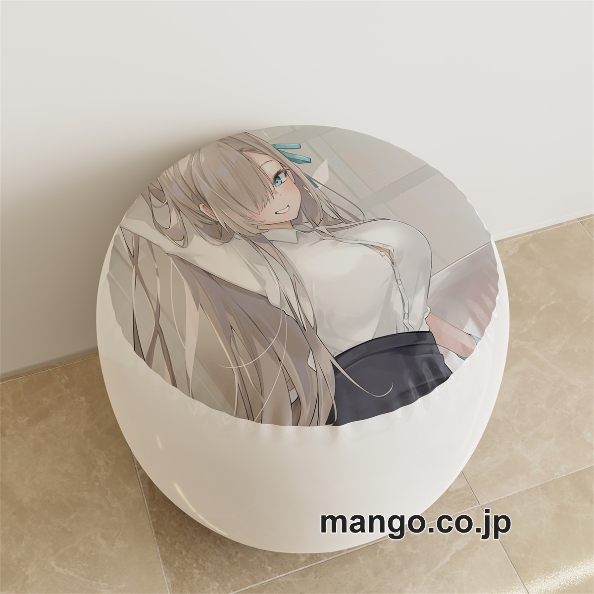 PVC ラウンドスツール【ブルーアーカイブ】一之瀬アスナ アニメ キャラクターグッズ PVC製 ラウンドスツール コレクション用