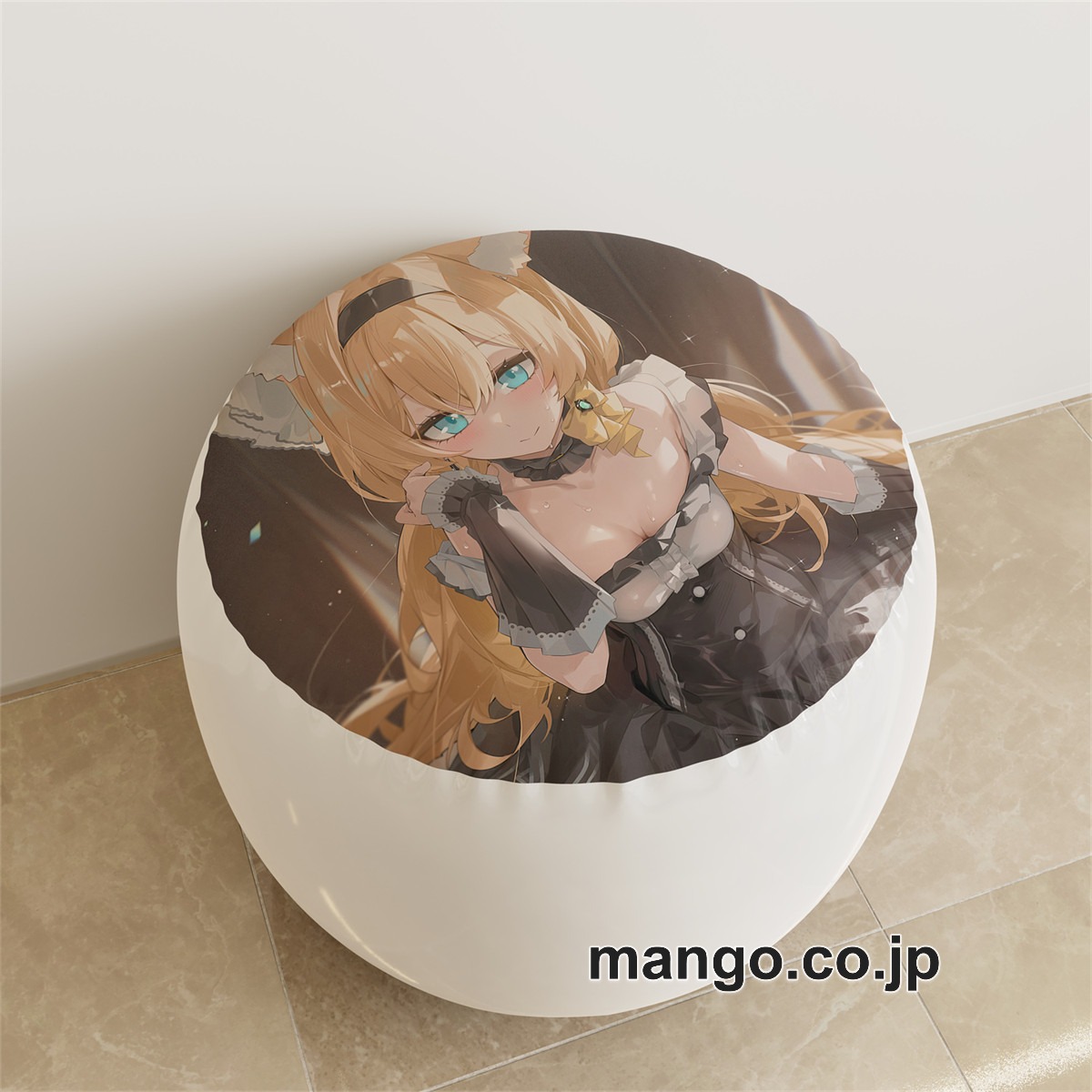 PVC ラウンドスツール【ブルーアーカイブ】伊落マリー 羽川ハスミ アニメ キャラクターグッズ PVC製 ラウンドスツール コレクション用