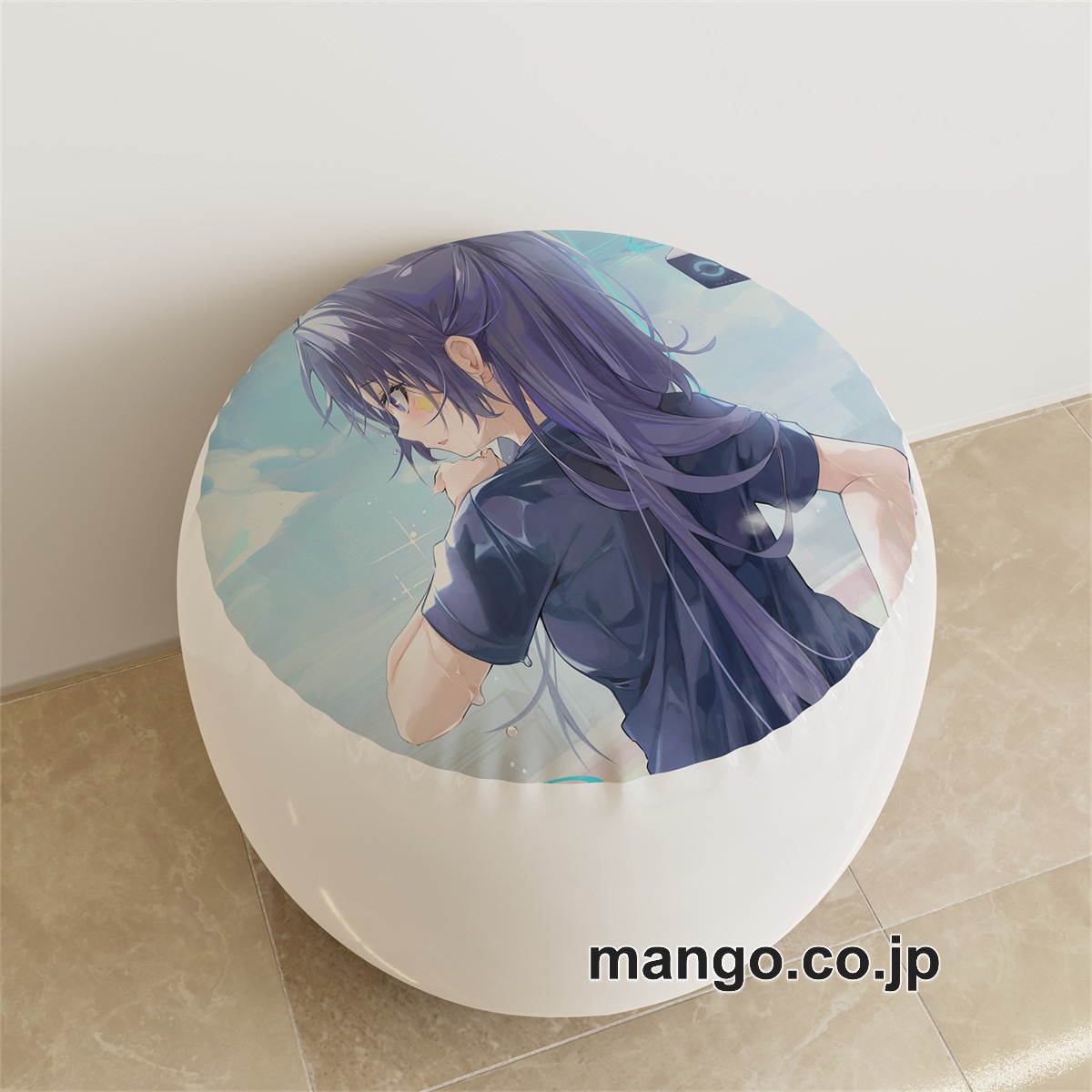 PVC ラウンドスツール【ブルーアーカイブ】早瀬ユウカ アニメ キャラクターグッズ PVC製 ラウンドスツール コレクション用 2