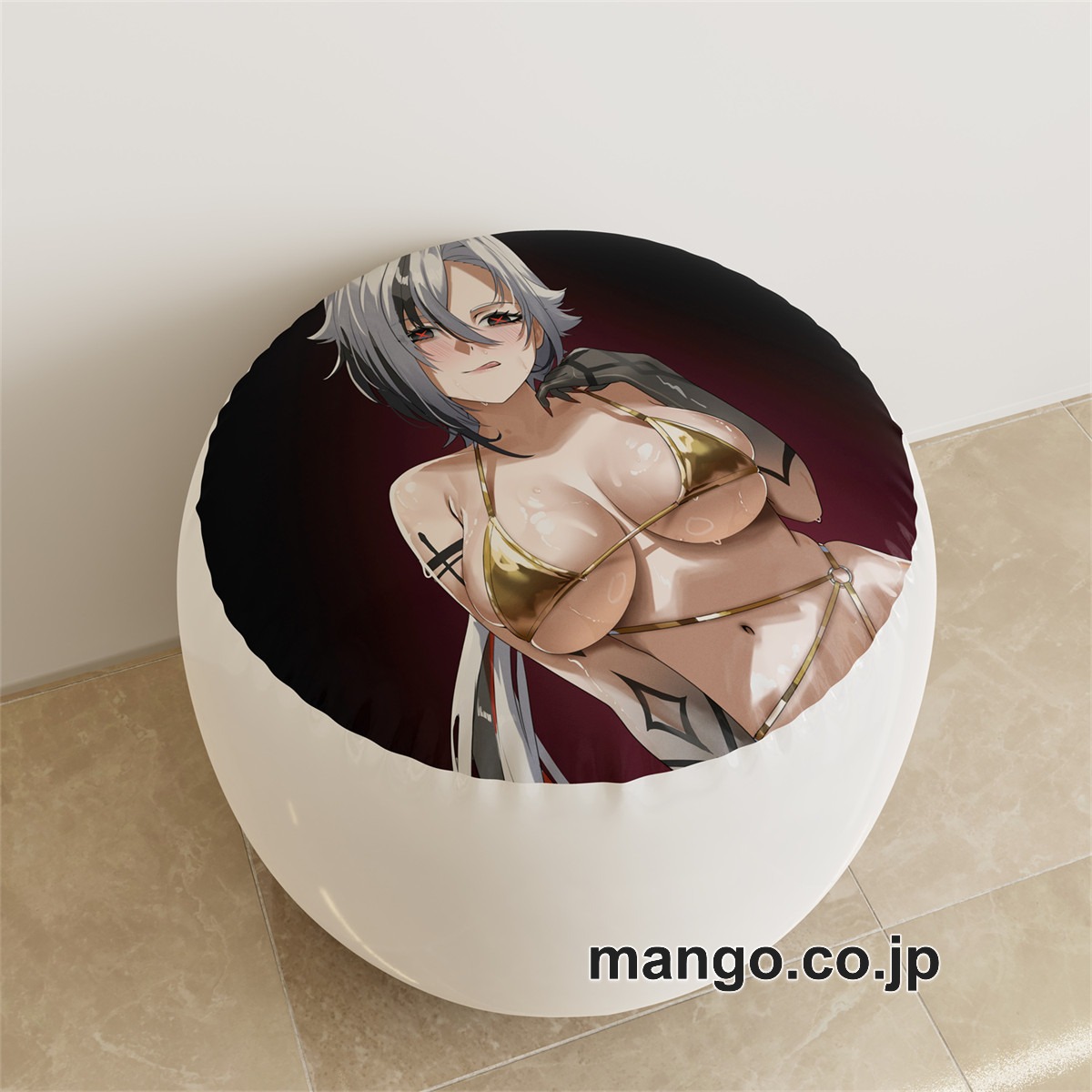 PVC ラウンドスツール【原神】アルレッキーノ マーヴィカ アニメ キャラクターグッズ PVC製 ラウンドスツール コレクション用