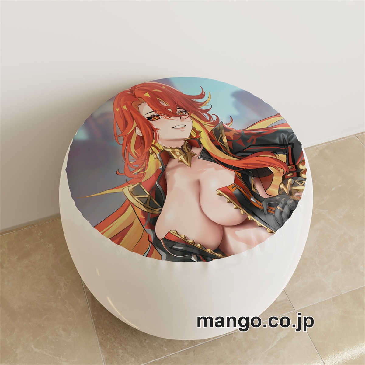 PVC ラウンドスツール【原神】アルレッキーノ マーヴィカ アニメ キャラクターグッズ PVC製 ラウンドスツール コレクション用 2