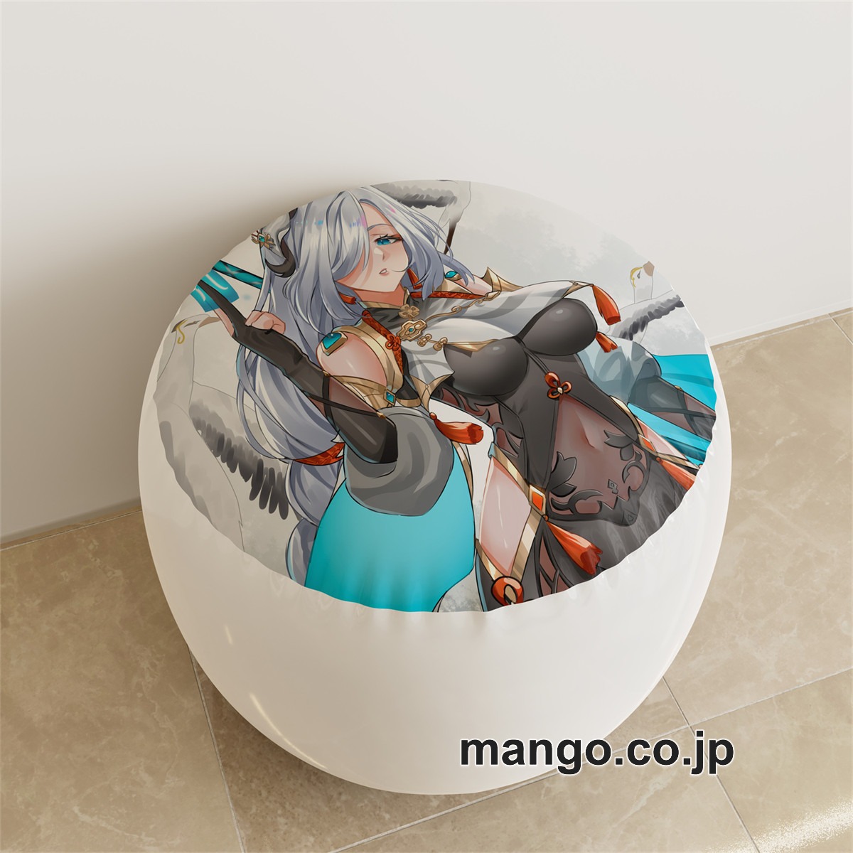 PVC ラウンドスツール【原神】申鶴 甘雨 アニメ キャラクターグッズ PVC製 ラウンドスツール コレクション用
