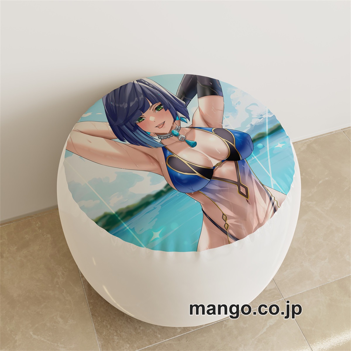 PVC ラウンドスツール【原神】夜蘭 神里綾華 アニメ キャラクターグッズ PVC製 ラウンドスツール コレクション用