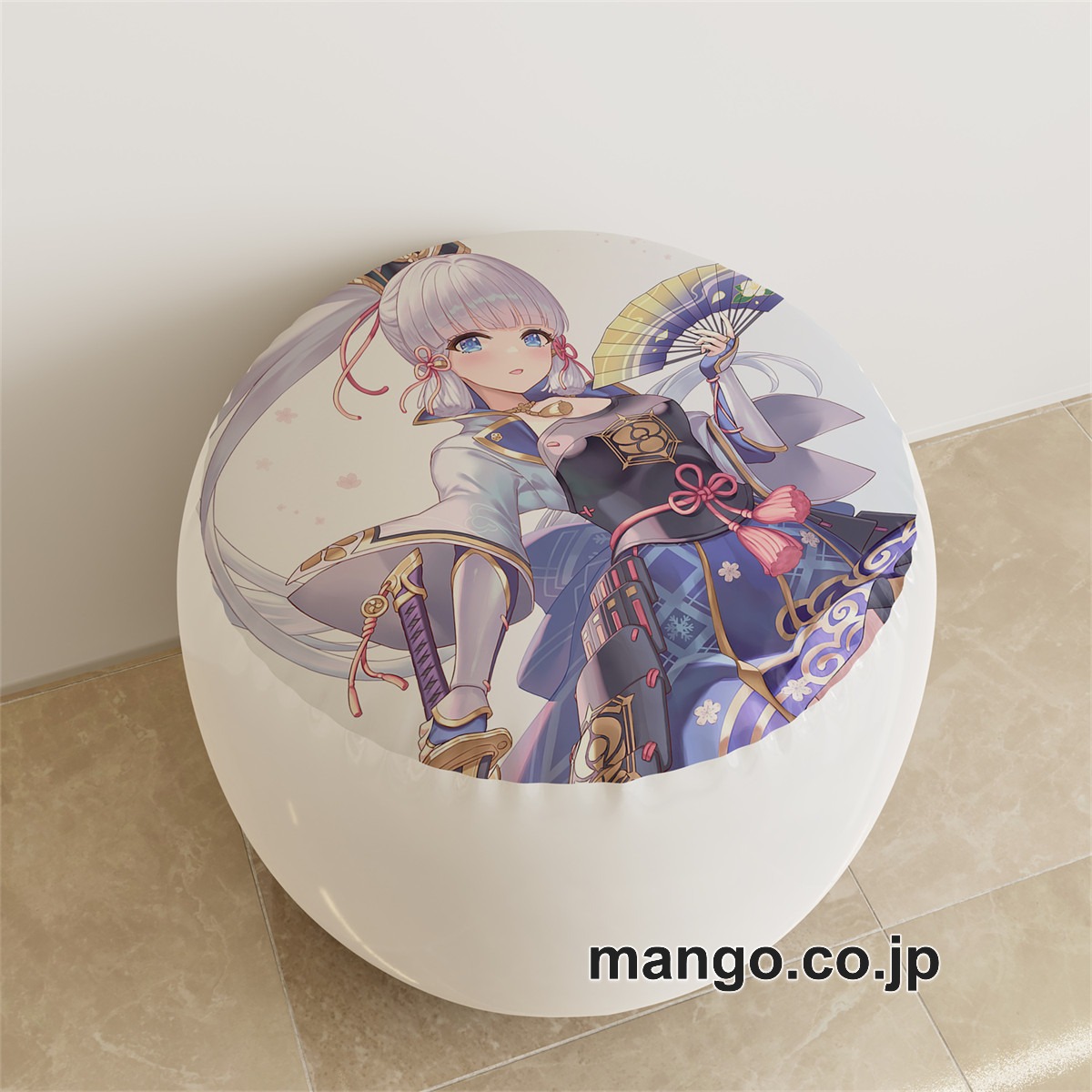 PVC ラウンドスツール【原神】神里綾華 蘭 アニメ キャラクターグッズ PVC製 ラウンドスツール コレクション用