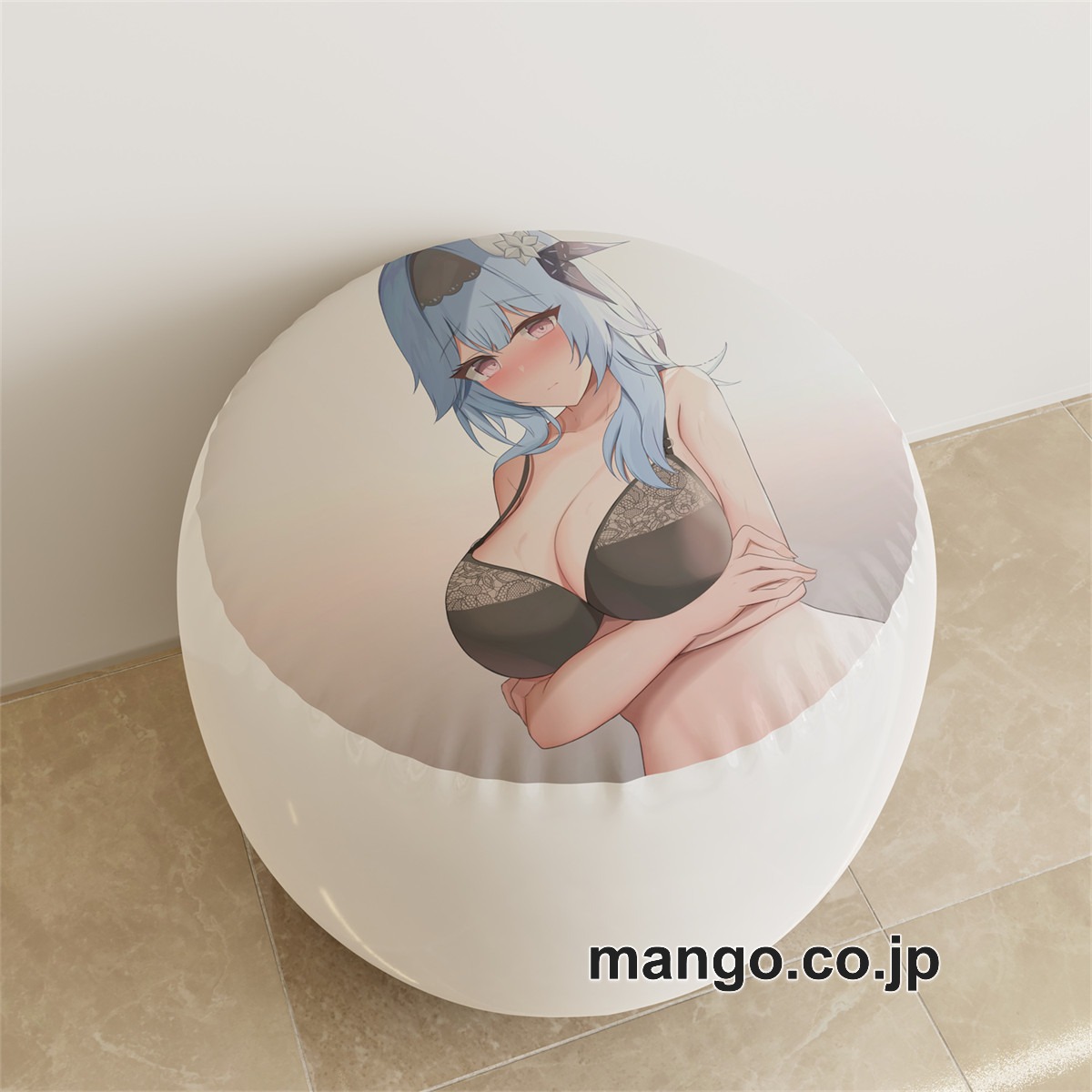 PVC ラウンドスツール【原神】エウルア アニメ キャラクターグッズ PVC製 ラウンドスツール コレクション用 2