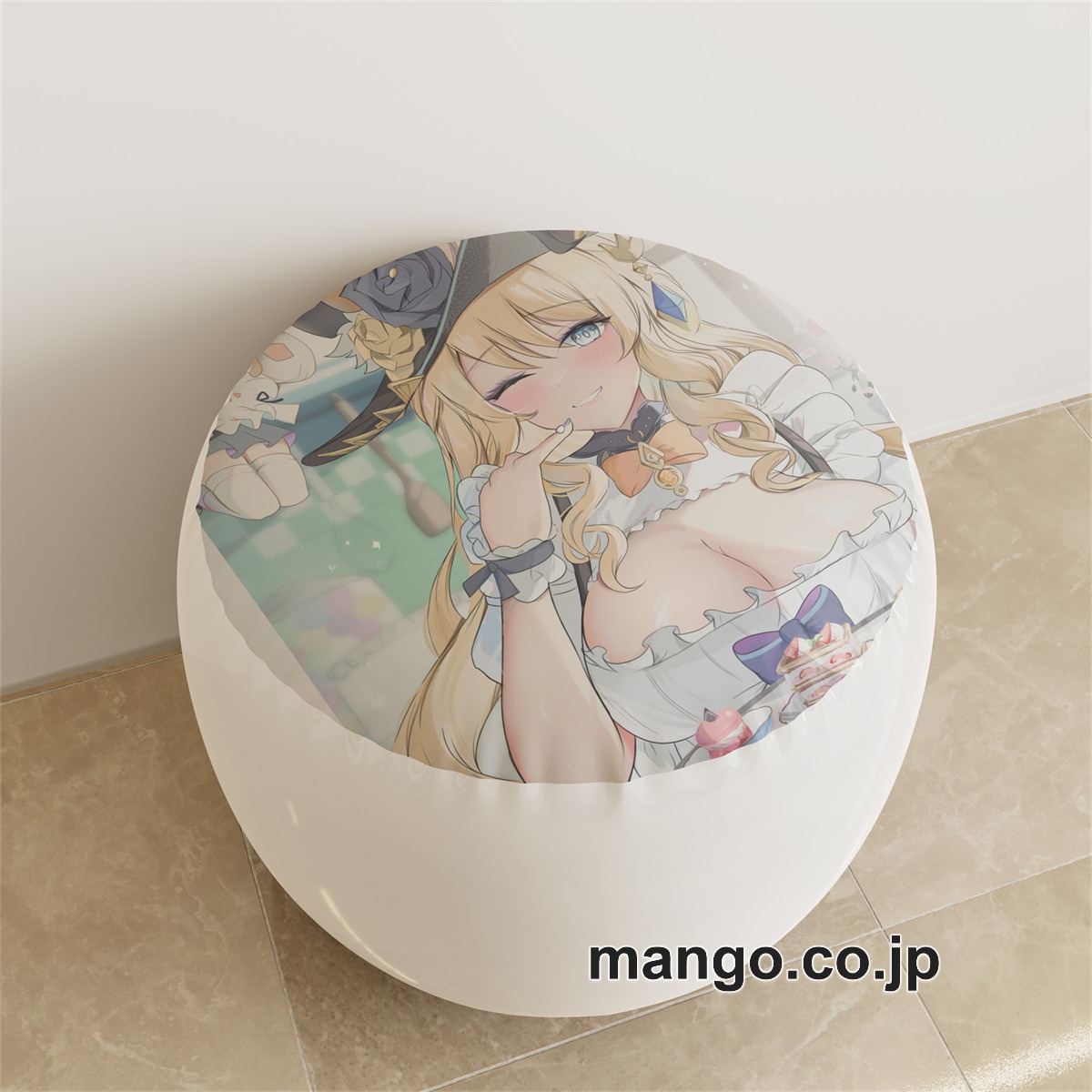 PVC ラウンドスツール【原神】ナヴィアナヒーダ アニメ キャラクターグッズ PVC製 ラウンドスツール コレクション用