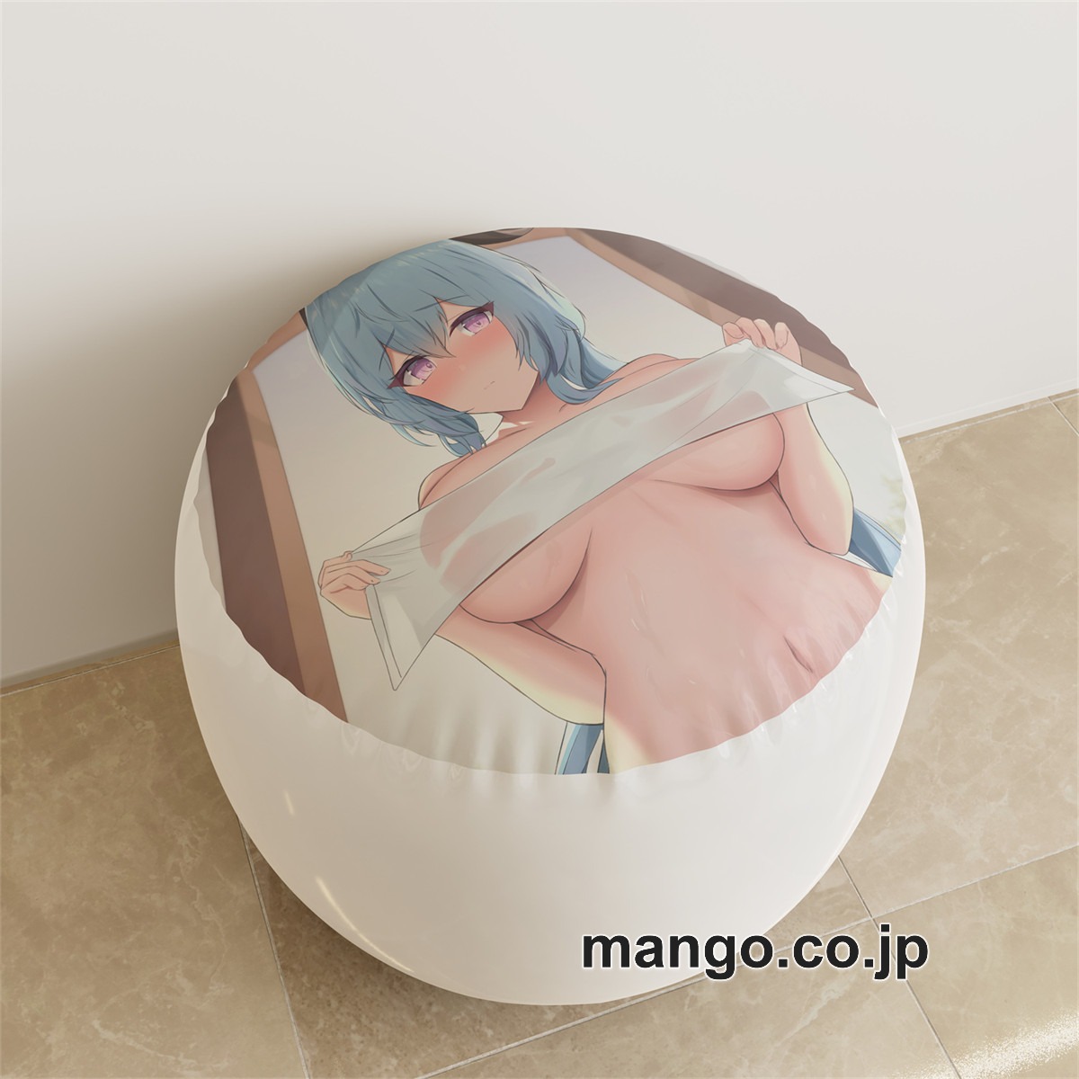 PVC ラウンドスツール【原神】甘雨 アニメ キャラクターグッズ PVC製 ラウンドスツール コレクション用 2