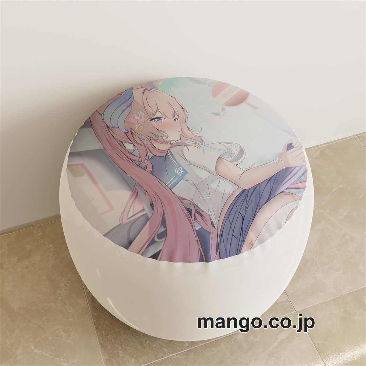 PVC ラウンドスツール【原神】珊瑚宮心海 アニメ キャラクターグッズ PVC製 ラウンドスツール コレクション用