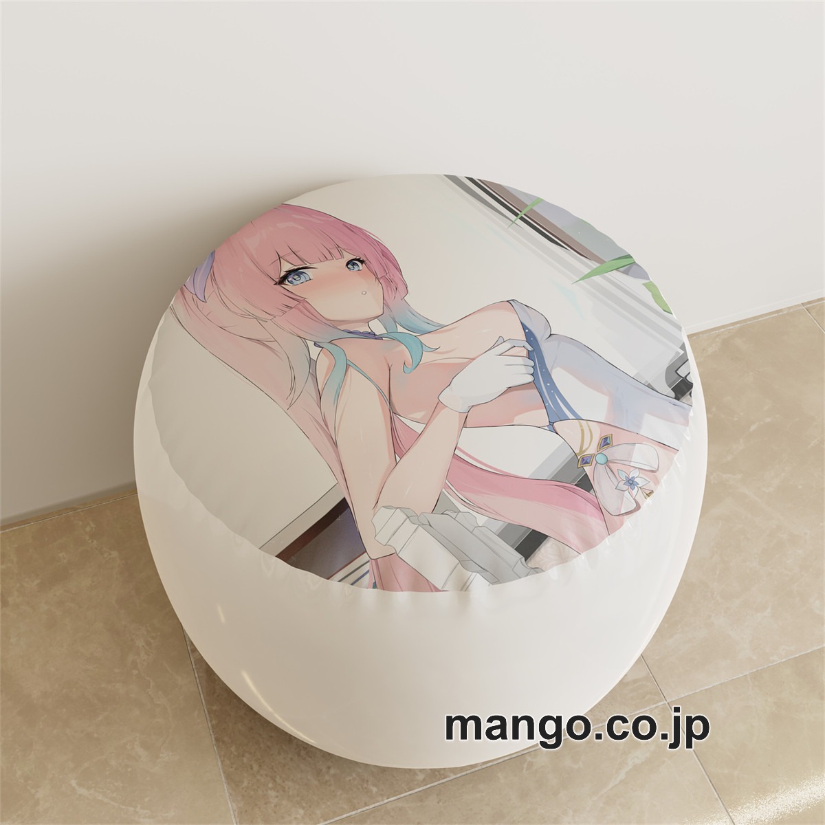 PVC ラウンドスツール【原神】珊瑚宮心海 アニメ キャラクターグッズ PVC製 ラウンドスツール コレクション用 2