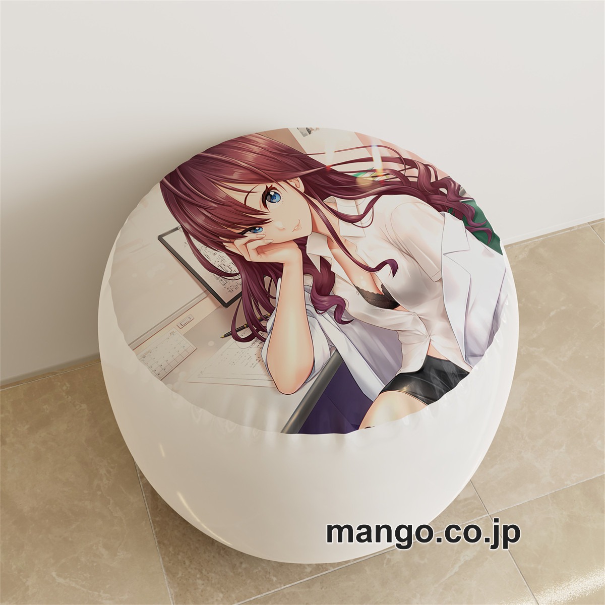 PVC ラウンドスツール【アイドルマスターシャイニーカラーズ】一ノ瀬志希 アニメ キャラクターグッズ PVC製 ラウンドスツール コレクション用 2