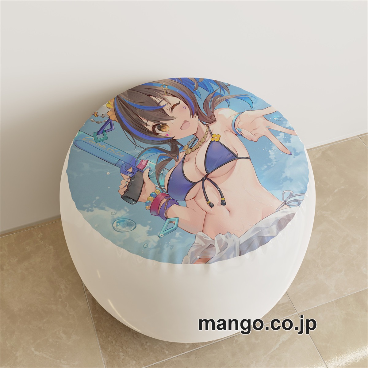 PVC ラウンドスツール【ウマ娘】ダイタクヘリオス ドゥラメンテ アニメ キャラクターグッズ PVC製 ラウンドスツール コレクション用