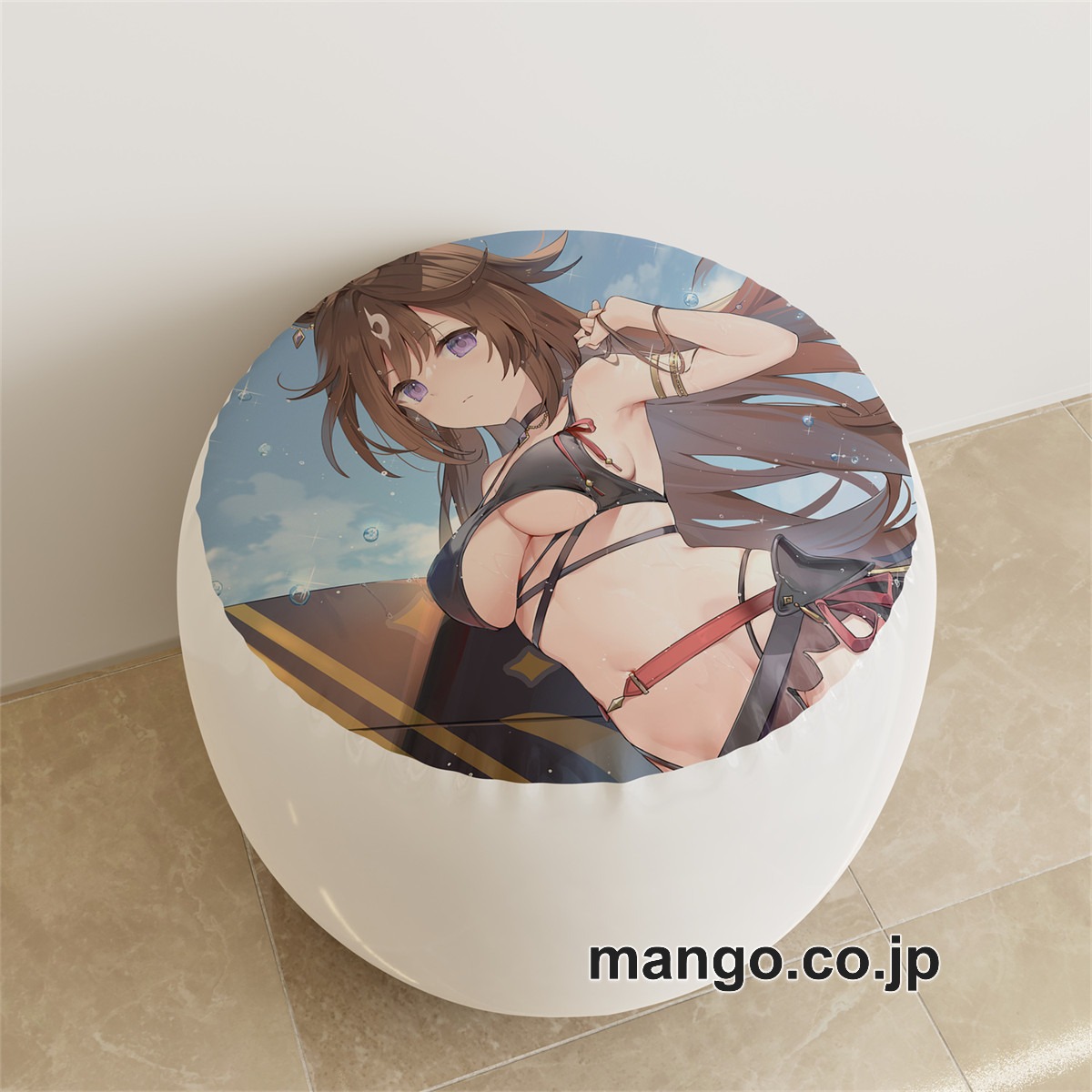 PVC ラウンドスツール【ウマ娘】ダイタクヘリオス ドゥラメンテ アニメ キャラクターグッズ PVC製 ラウンドスツール コレクション用 2