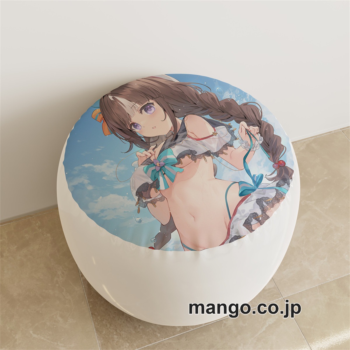 PVC ラウンドスツール【ウマ娘】ヒシミラクル ホッコータルマエ アニメ キャラクターグッズ PVC製 ラウンドスツール コレクション用 2