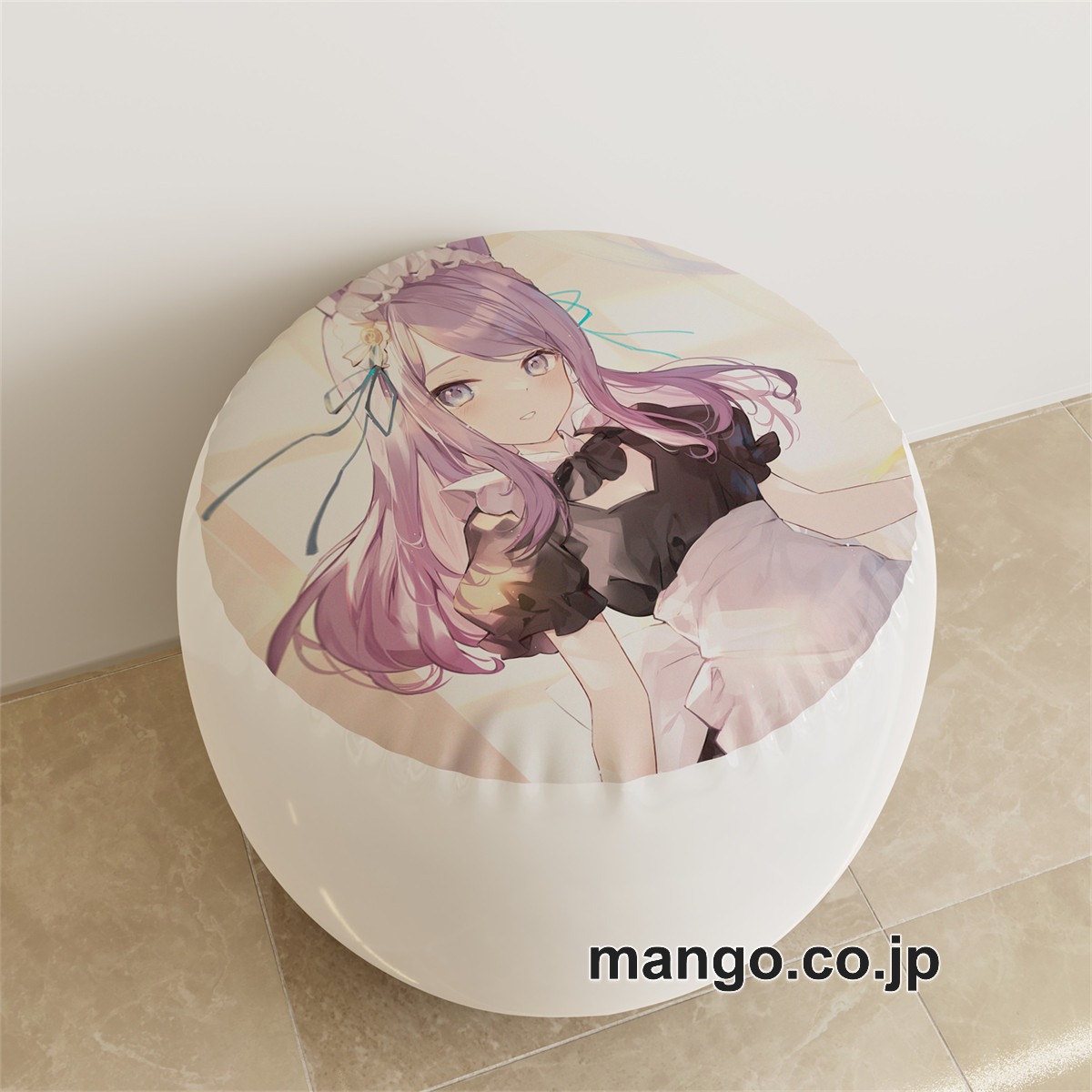 PVC ラウンドスツール【ウマ娘】メジロマックイーン アニメ キャラクターグッズ PVC製 ラウンドスツール コレクション用 2