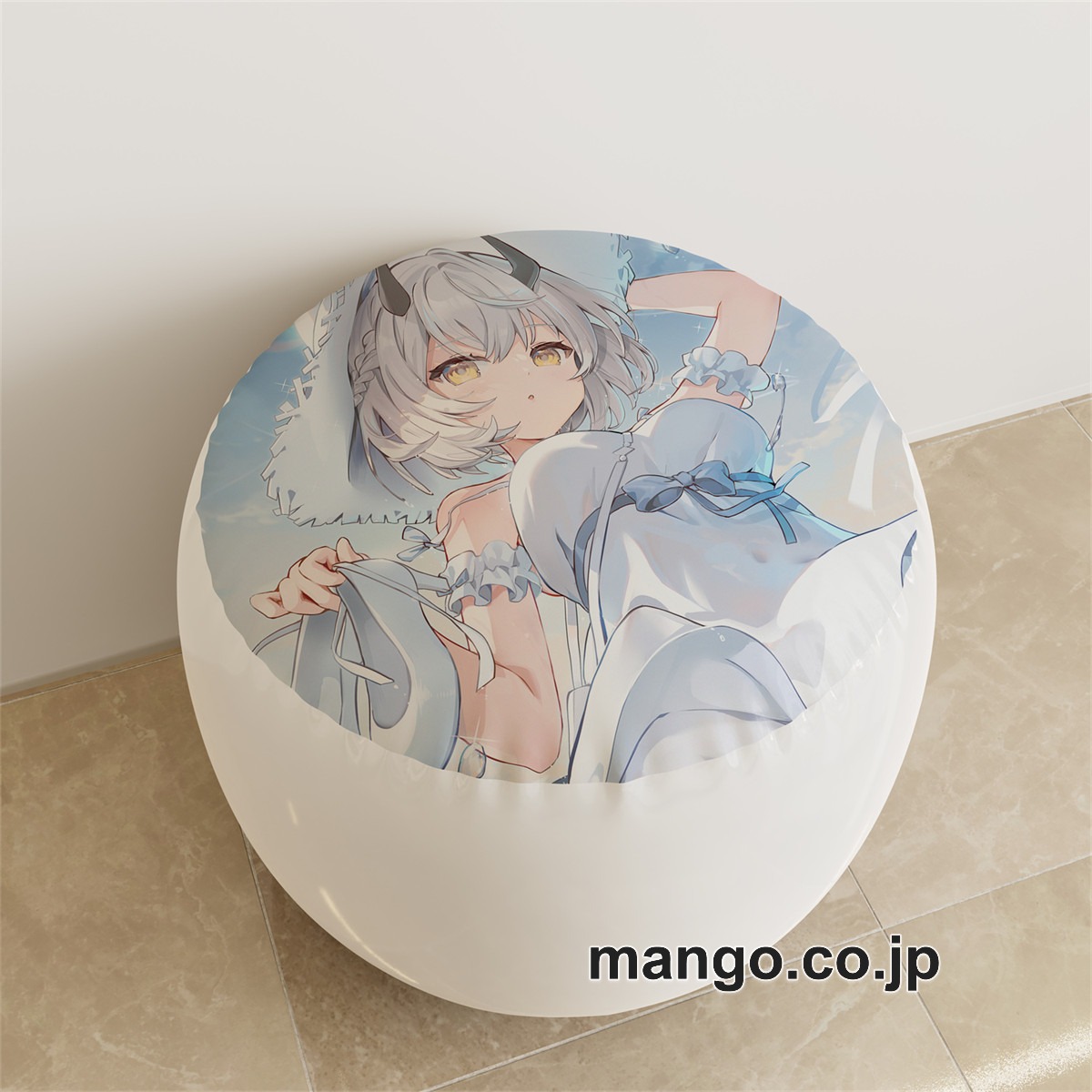 PVC ラウンドスツール【ブルーアーカイブ】百合園セイア 氷室セナ アニメ キャラクターグッズ PVC製 ラウンドスツール コレクション用 2